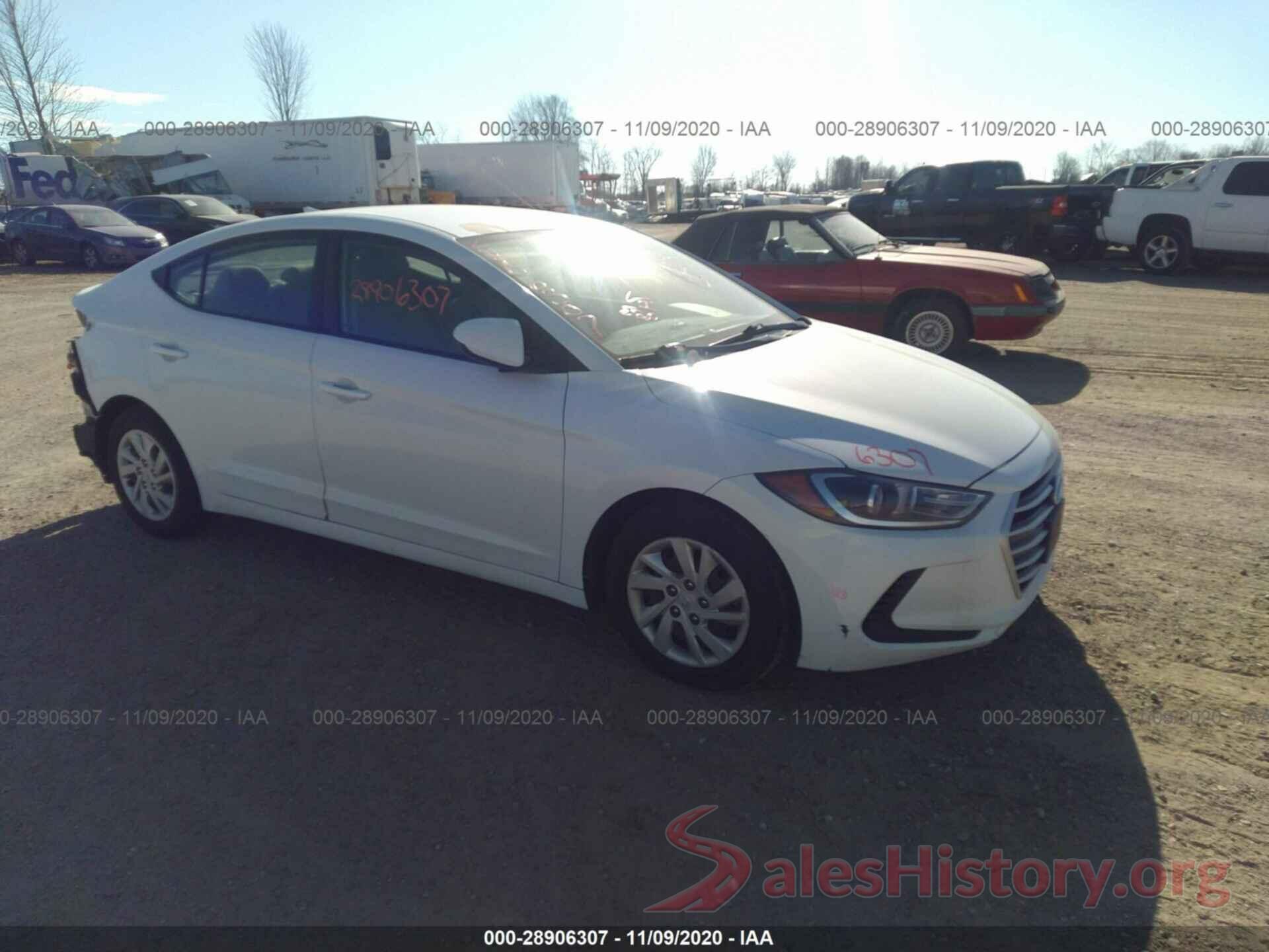 5NPD74LF1HH083523 2017 HYUNDAI ELANTRA