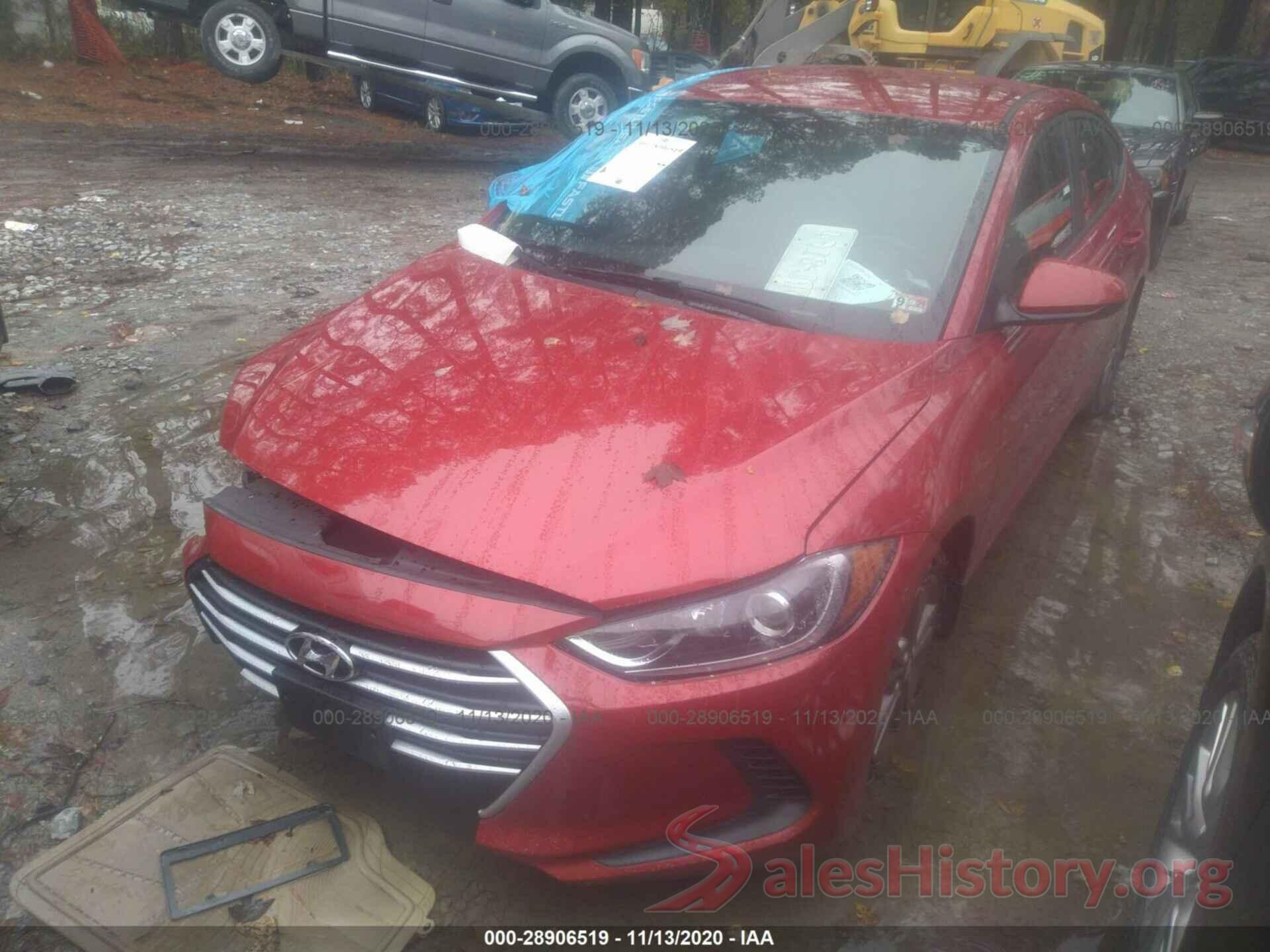 5NPD84LF4JH252081 2018 HYUNDAI ELANTRA