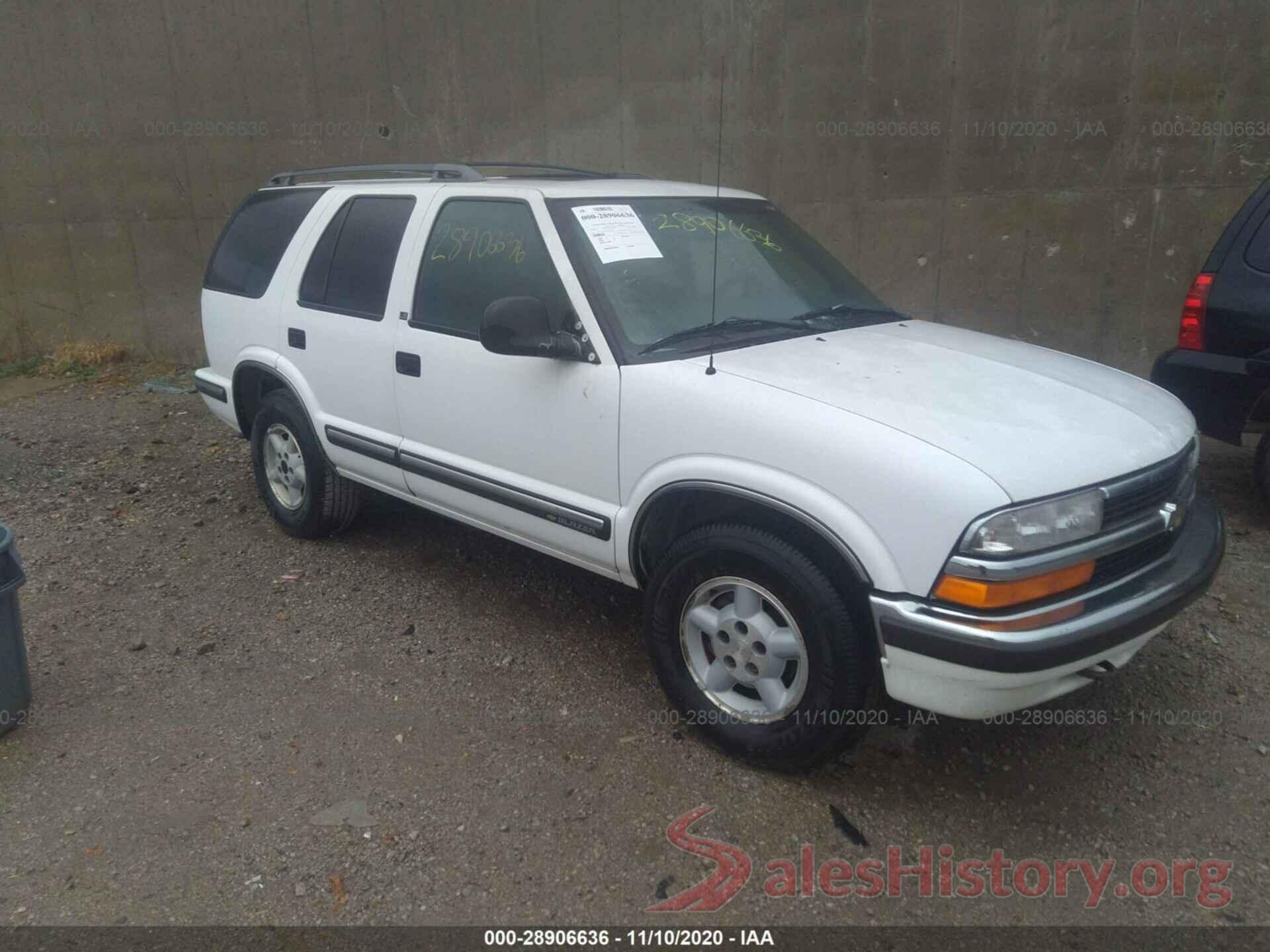 1GNDT13W1WK202591 1998 CHEVROLET BLAZER