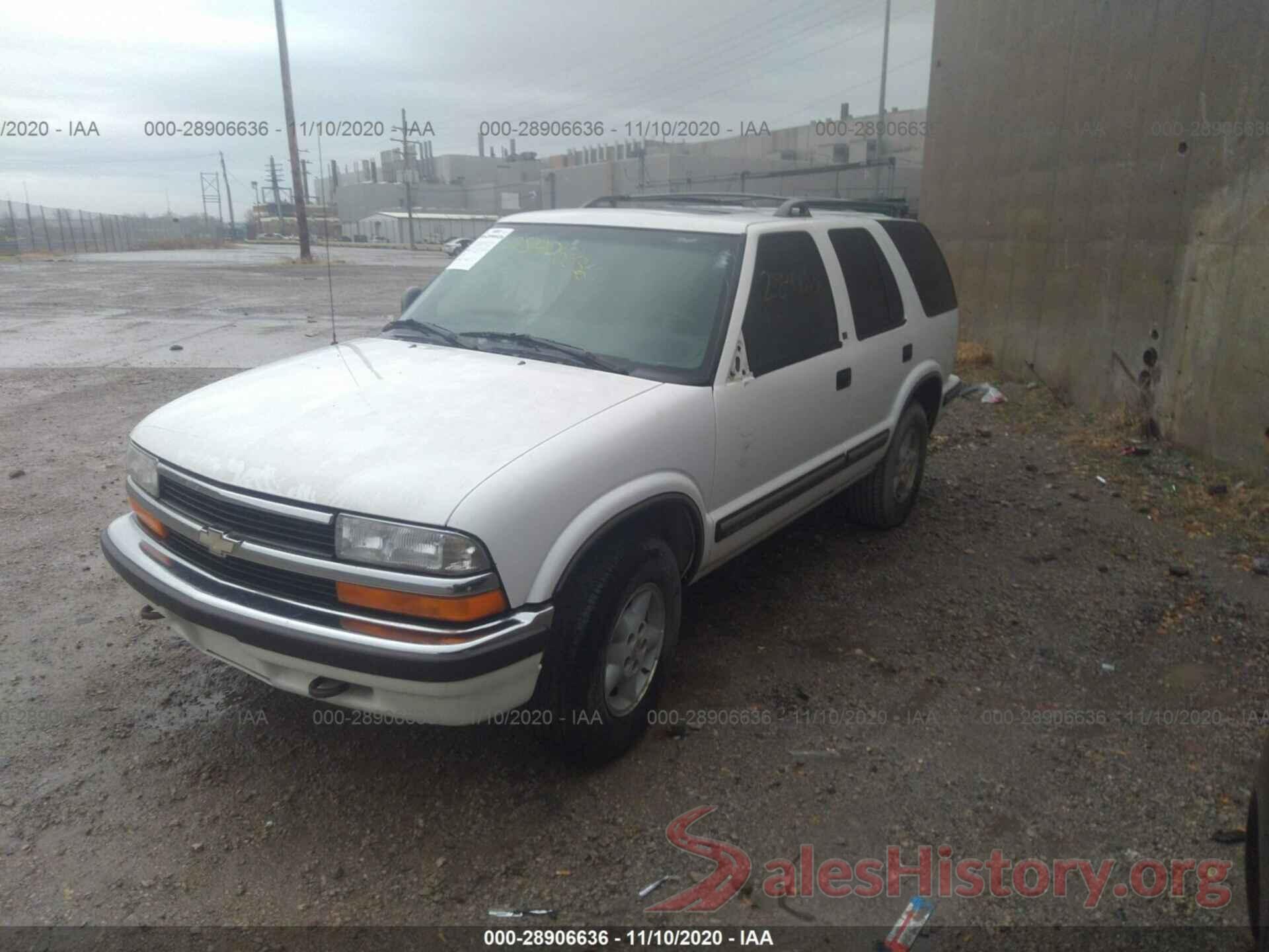 1GNDT13W1WK202591 1998 CHEVROLET BLAZER