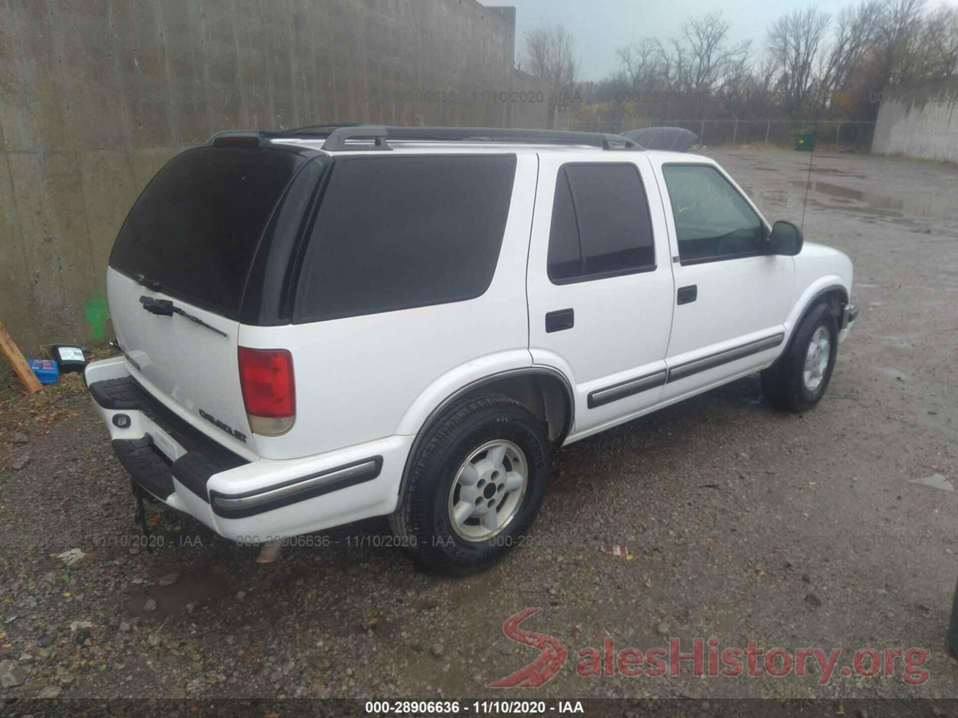 1GNDT13W1WK202591 1998 CHEVROLET BLAZER