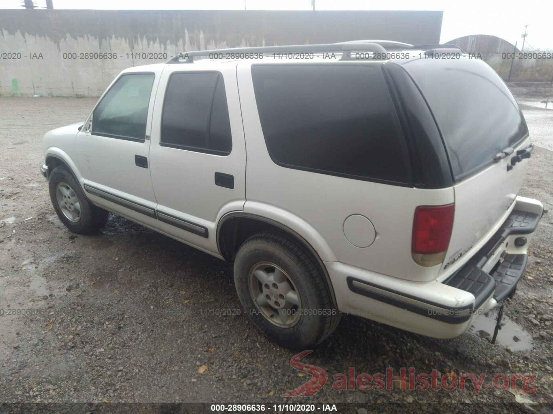 1GNDT13W1WK202591 1998 CHEVROLET BLAZER