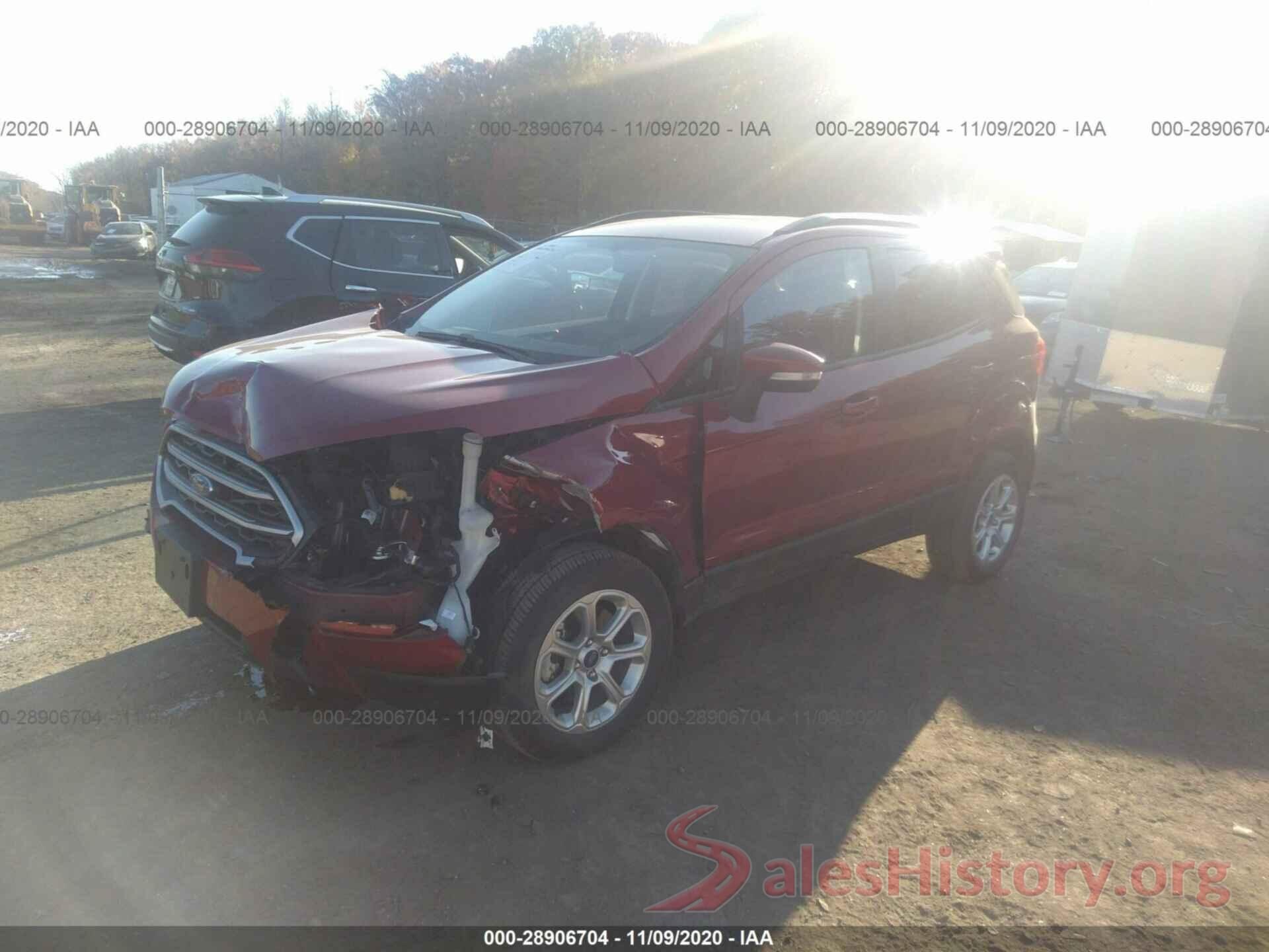 MAJ6S3GL1LC349151 2020 FORD ECOSPORT