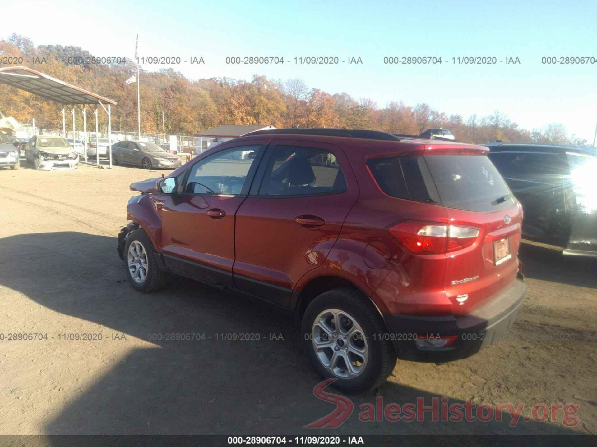 MAJ6S3GL1LC349151 2020 FORD ECOSPORT