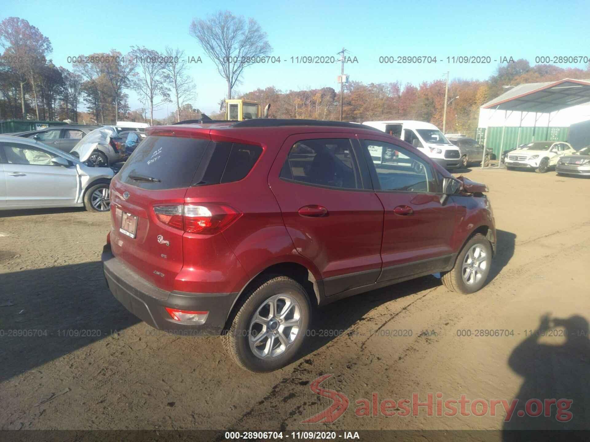 MAJ6S3GL1LC349151 2020 FORD ECOSPORT