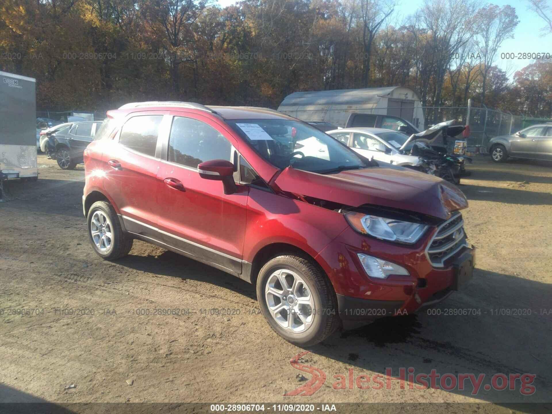 MAJ6S3GL1LC349151 2020 FORD ECOSPORT