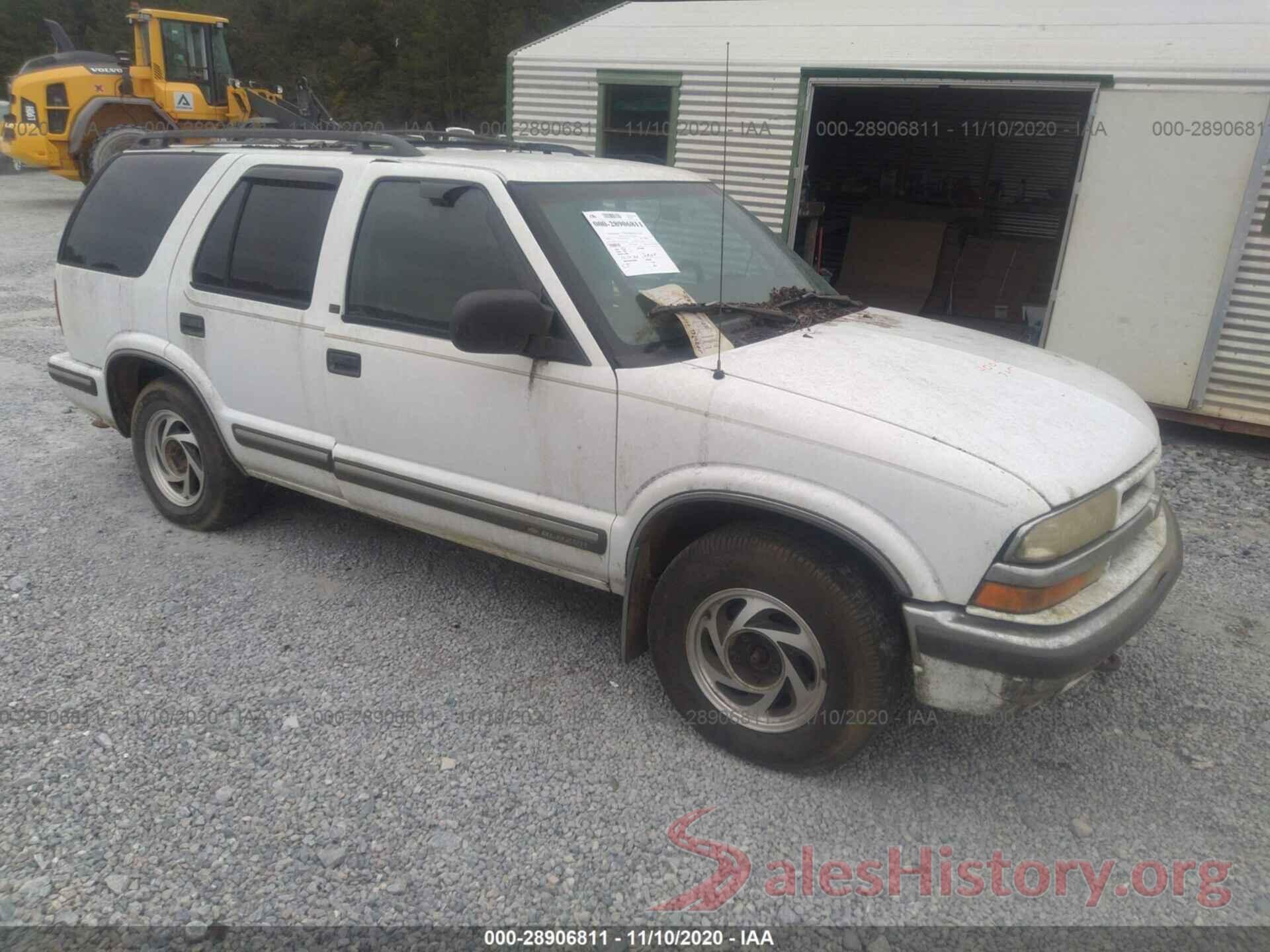 1GNDT13W2W2155734 1998 CHEVROLET BLAZER