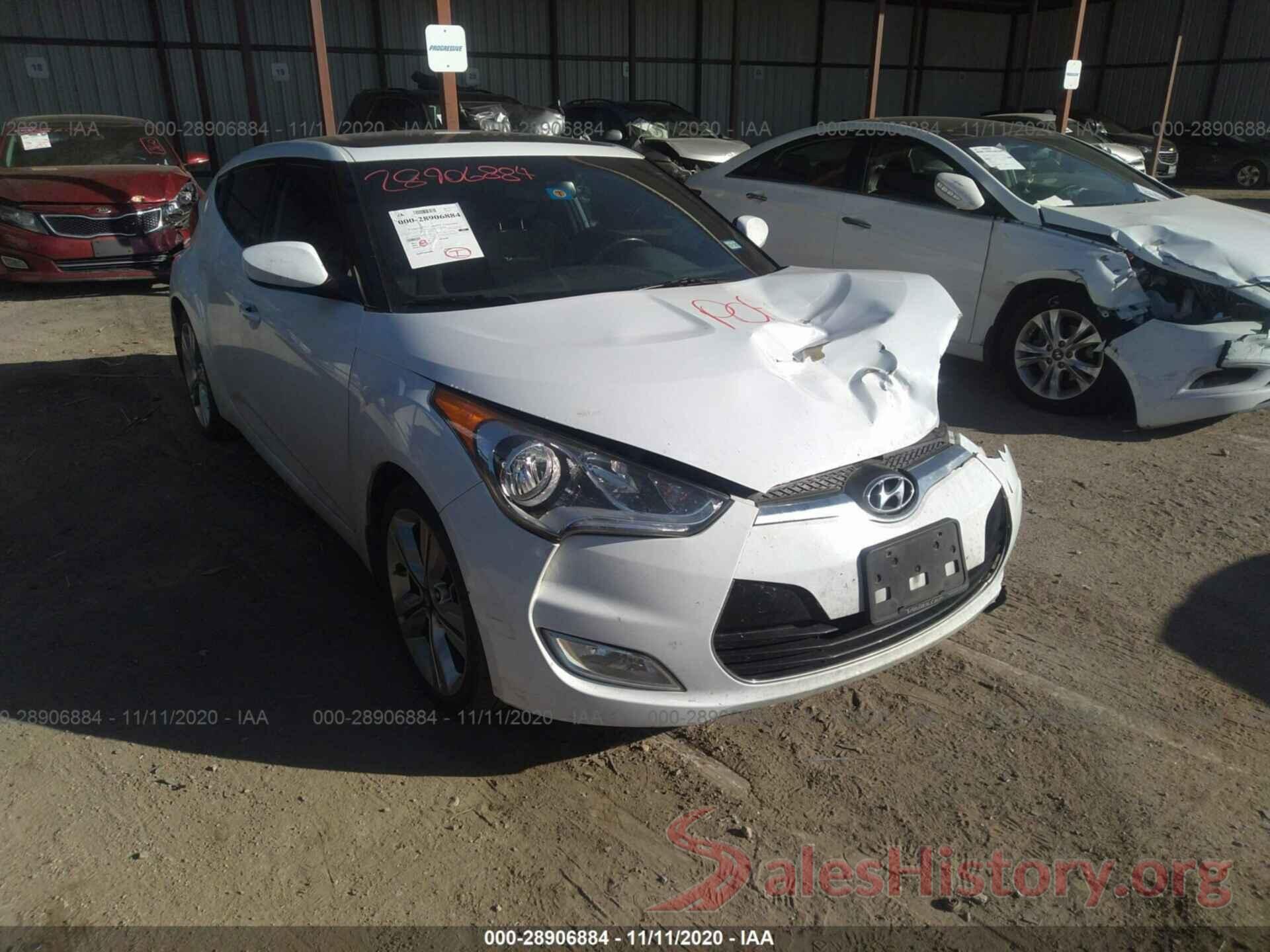 KMHTC6AD2HU312460 2017 HYUNDAI VELOSTER