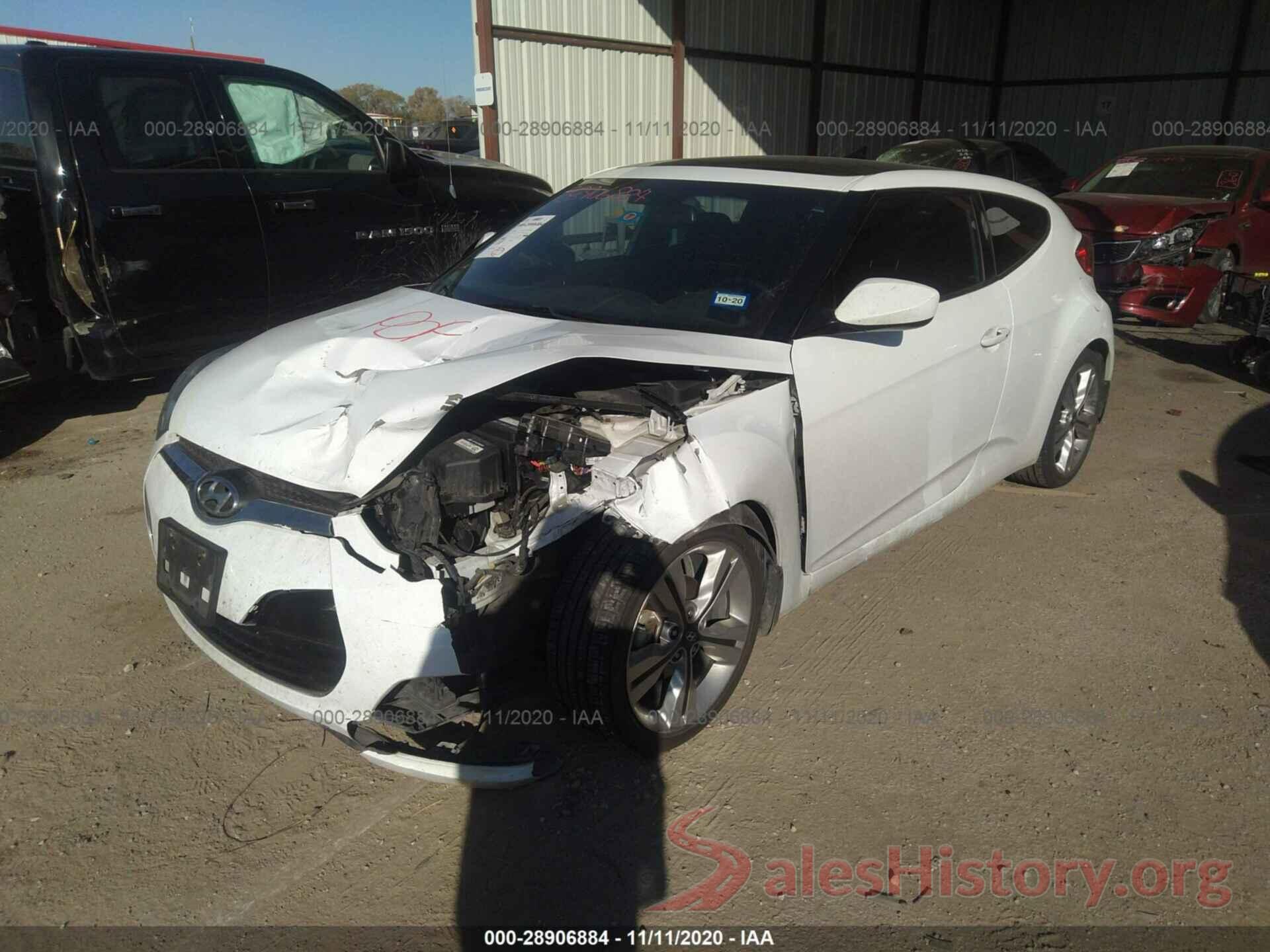 KMHTC6AD2HU312460 2017 HYUNDAI VELOSTER