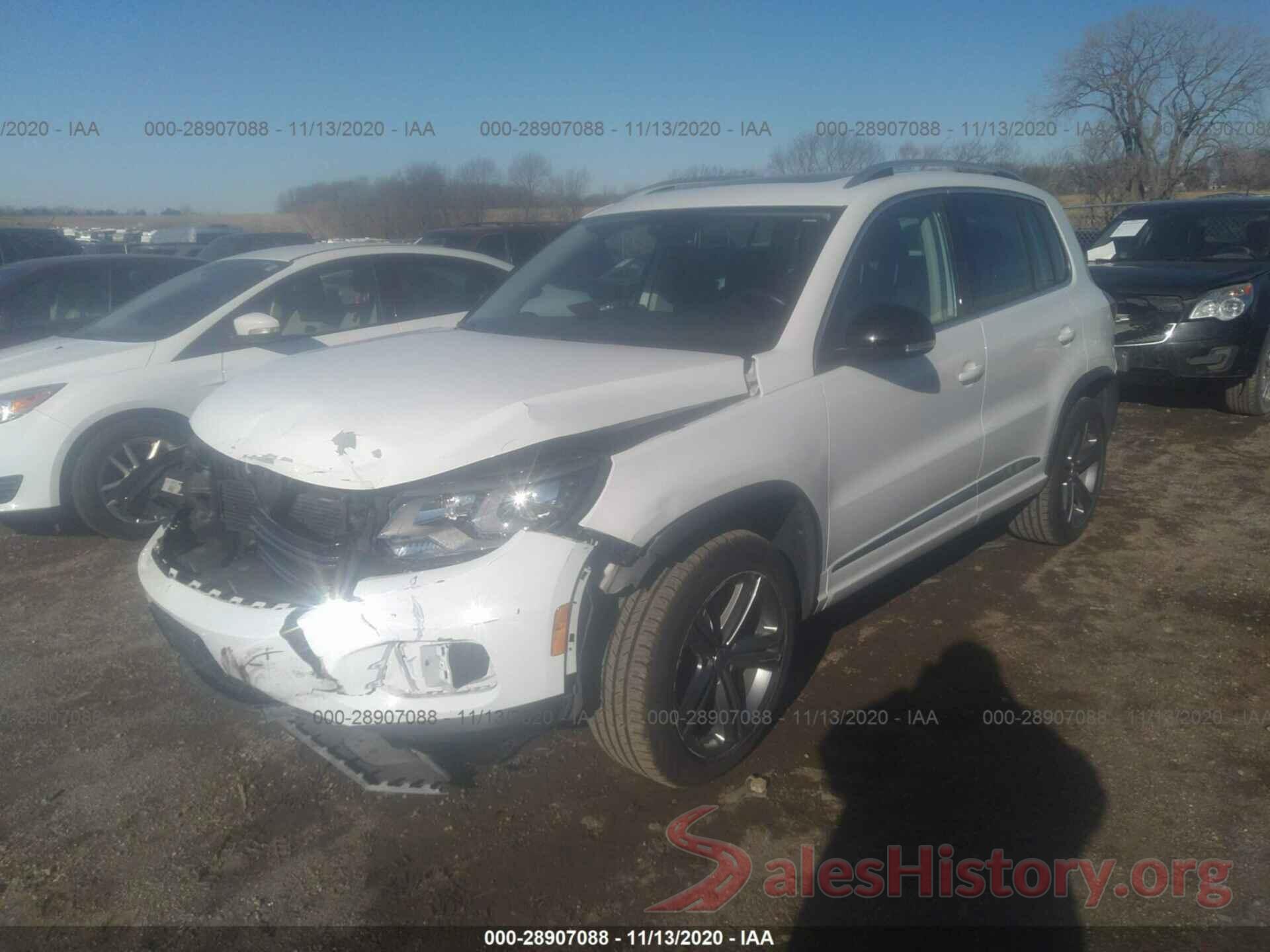 WVGUV7AX3HK020665 2017 VOLKSWAGEN TIGUAN