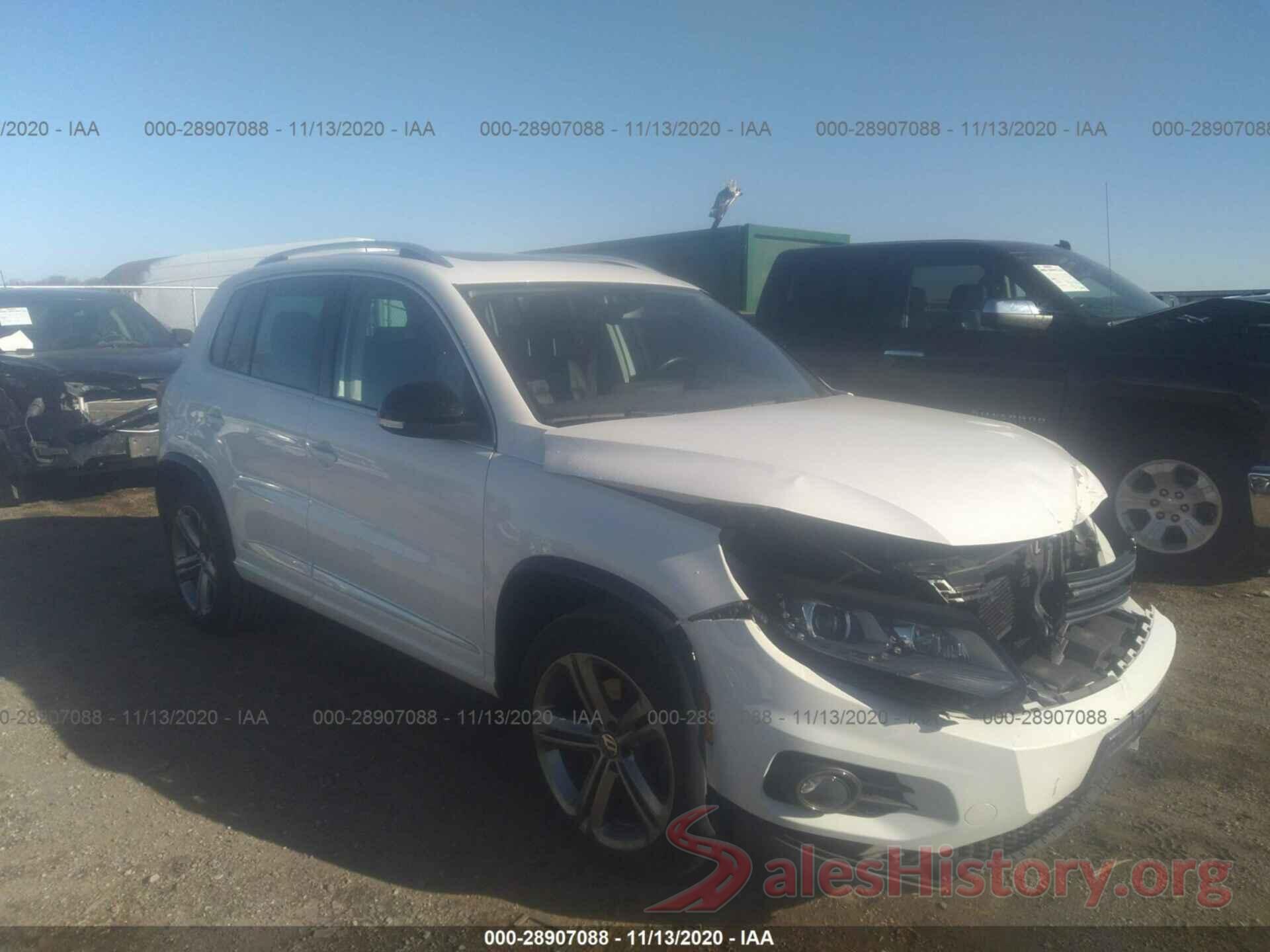 WVGUV7AX3HK020665 2017 VOLKSWAGEN TIGUAN