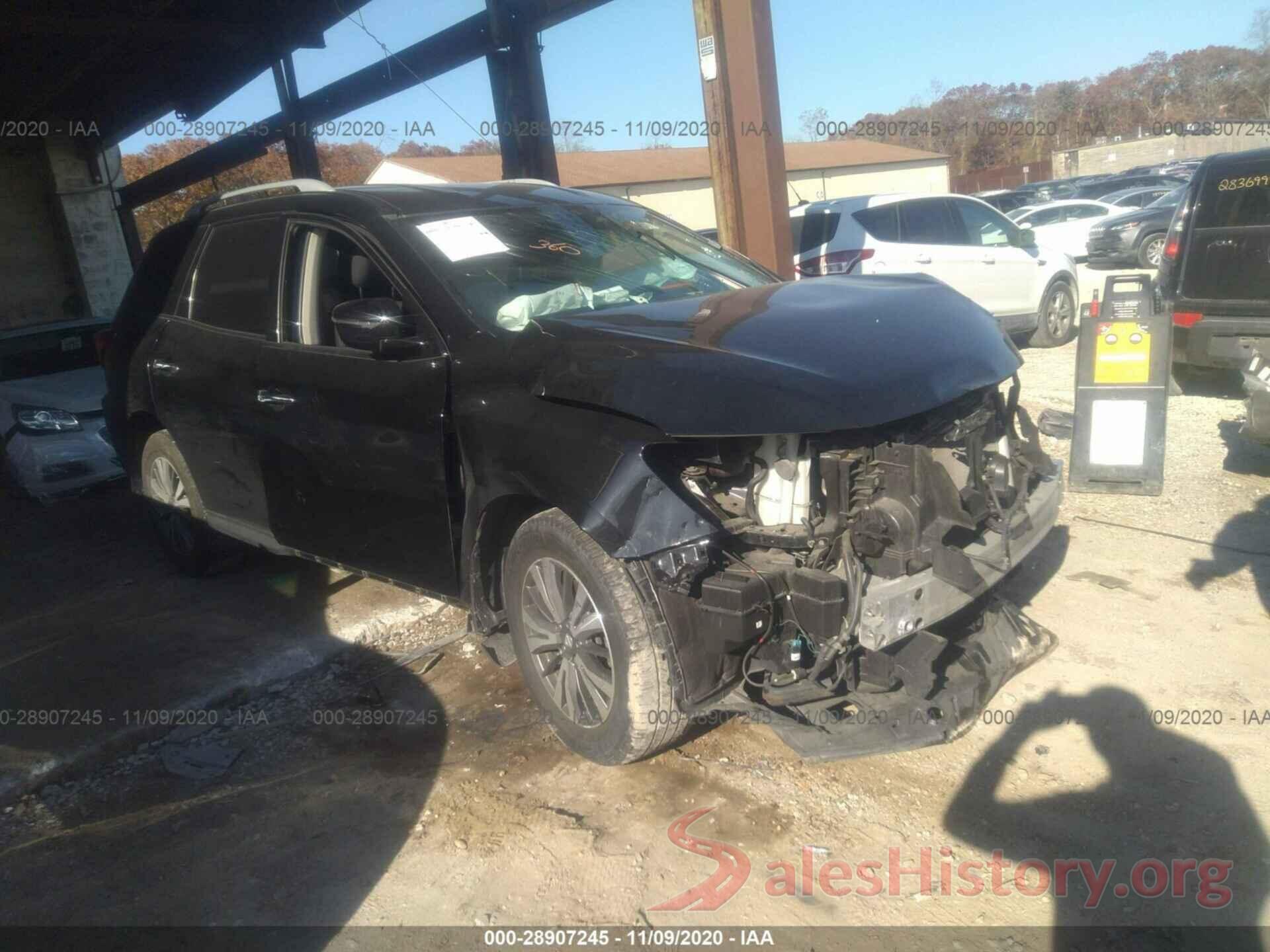 5N1DR2MM6HC640381 2017 NISSAN PATHFINDER