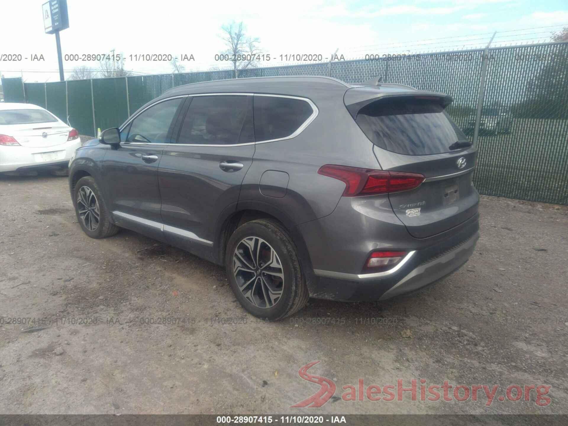 5NMS53AA2KH047438 2019 HYUNDAI SANTA FE