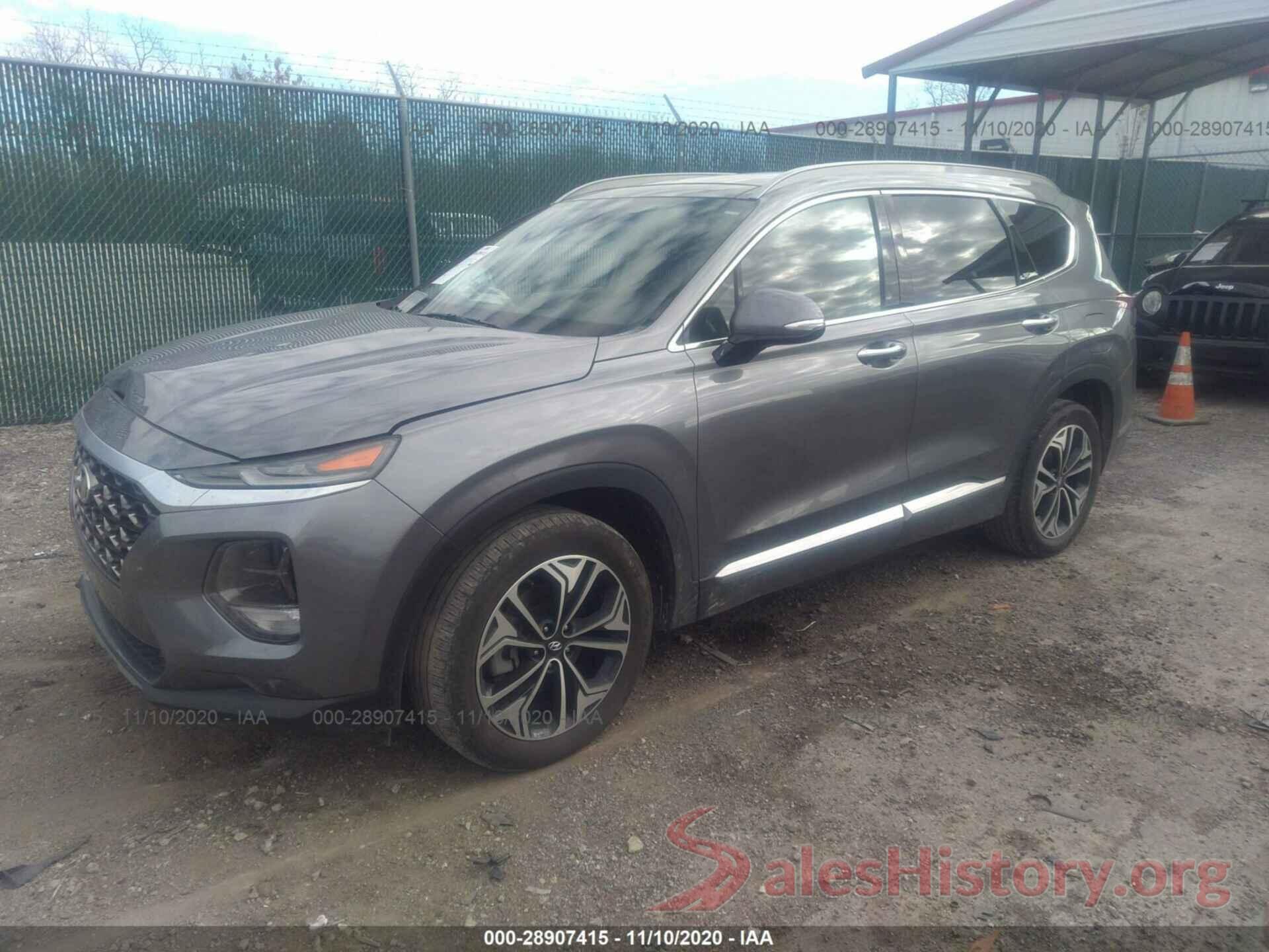 5NMS53AA2KH047438 2019 HYUNDAI SANTA FE