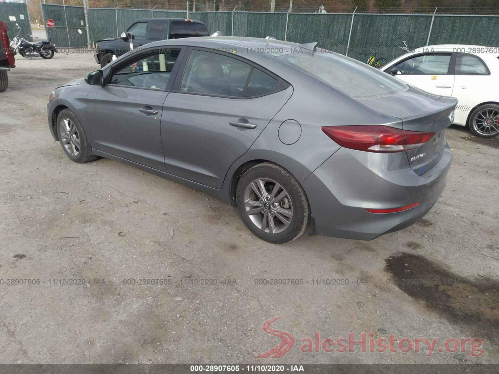 KMHD84LF4JU590226 2018 HYUNDAI ELANTRA