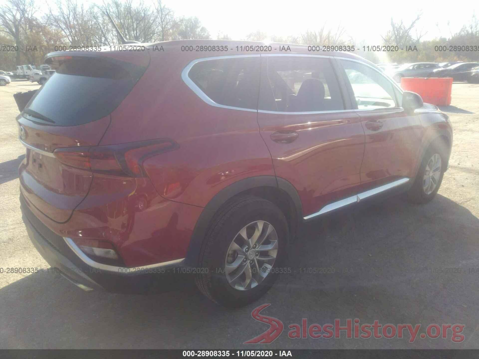 5NMS23AD1LH165503 2020 HYUNDAI SANTA FE