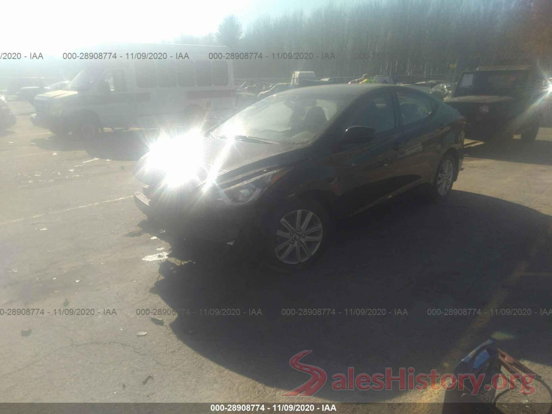 5NPDH4AEXGH775446 2016 HYUNDAI ELANTRA