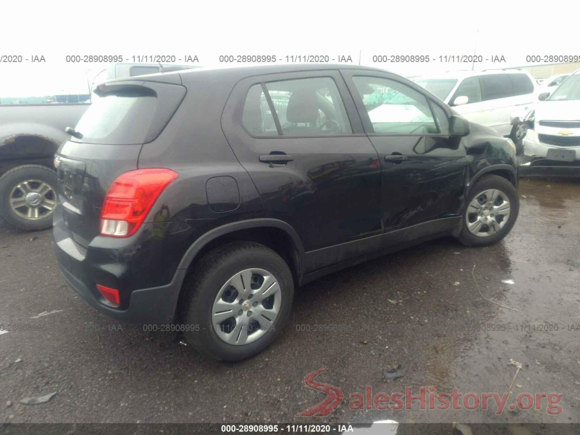 3GNCJKSB3HL233980 2017 CHEVROLET TRAX