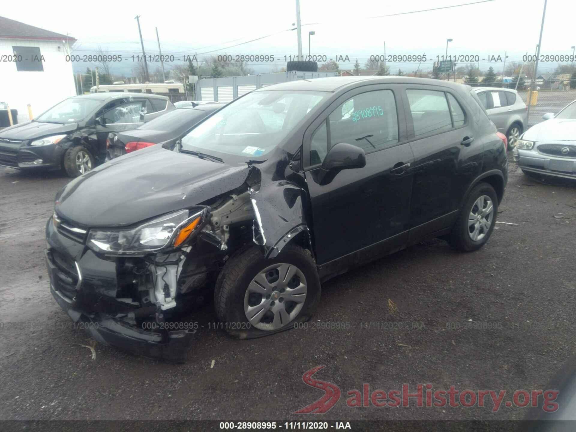 3GNCJKSB3HL233980 2017 CHEVROLET TRAX