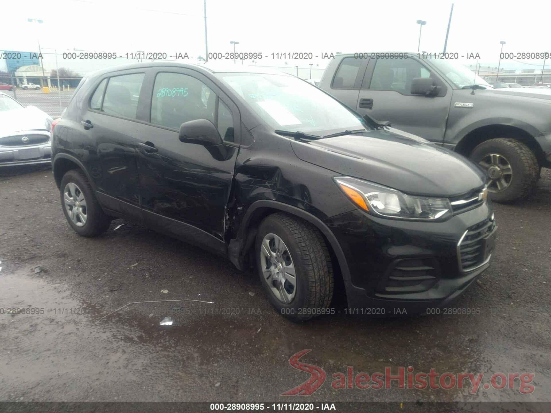 3GNCJKSB3HL233980 2017 CHEVROLET TRAX