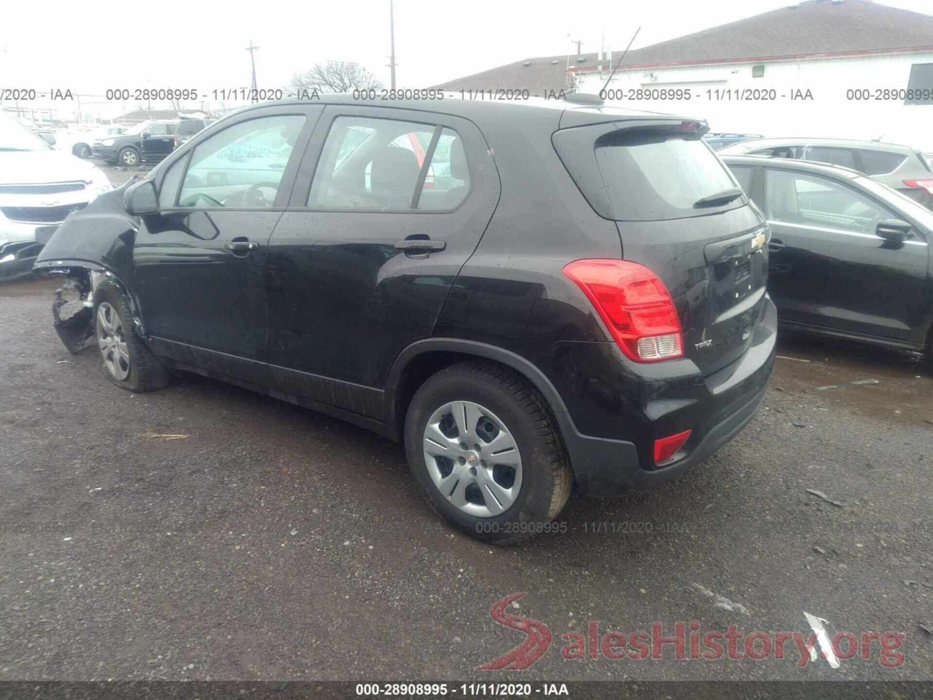 3GNCJKSB3HL233980 2017 CHEVROLET TRAX