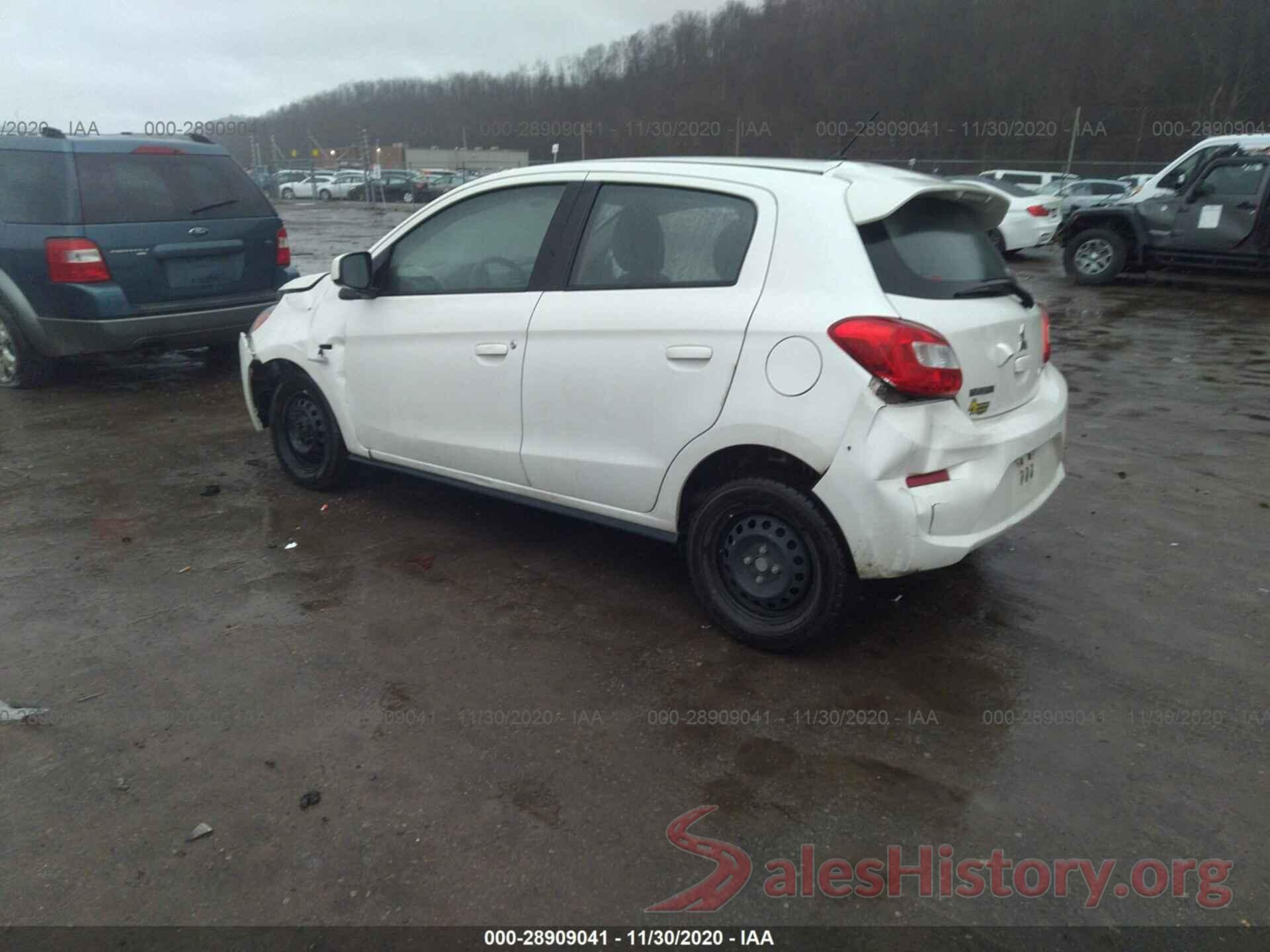 ML32A3HJ8JH007594 2018 MITSUBISHI MIRAGE