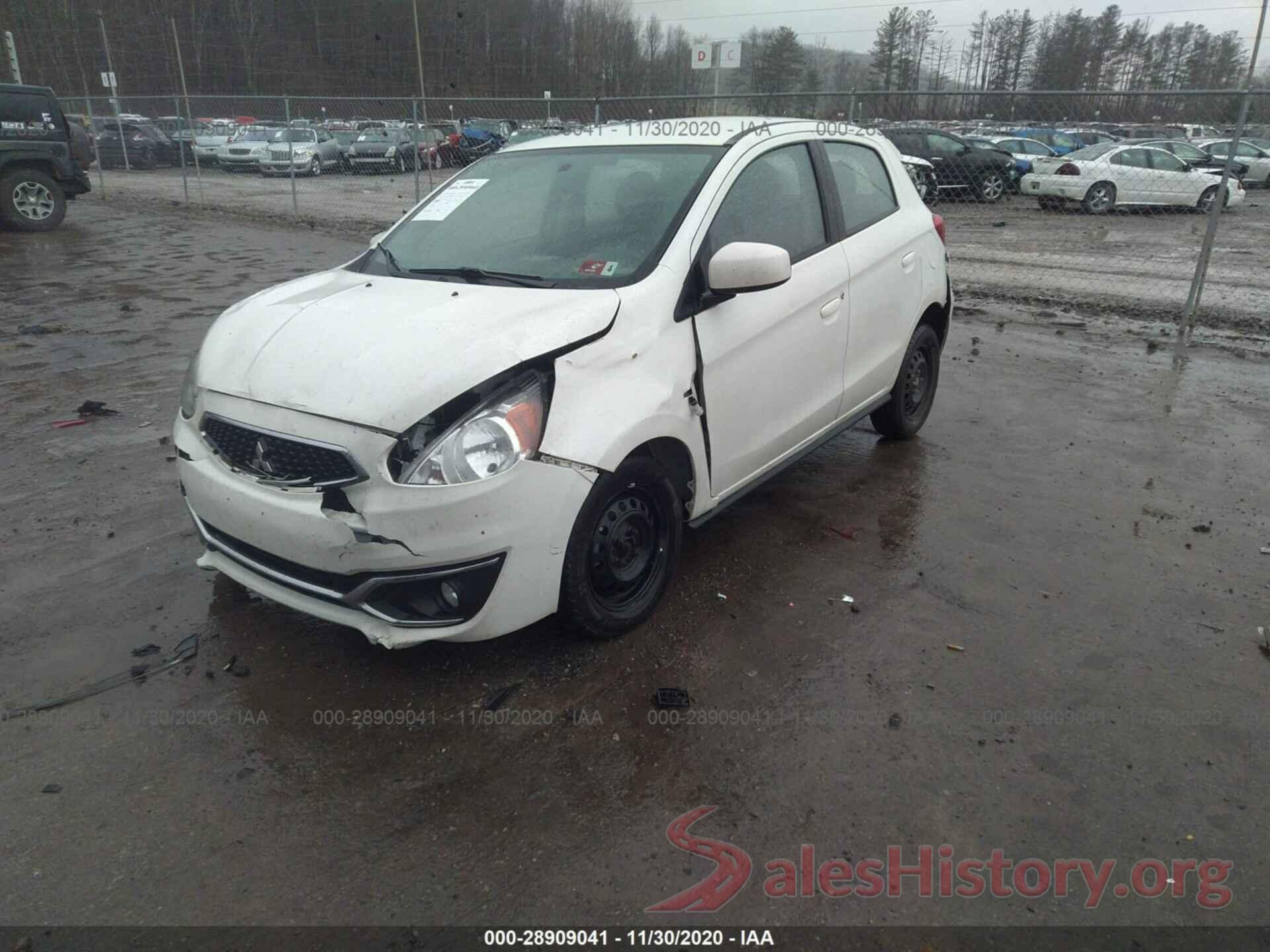 ML32A3HJ8JH007594 2018 MITSUBISHI MIRAGE