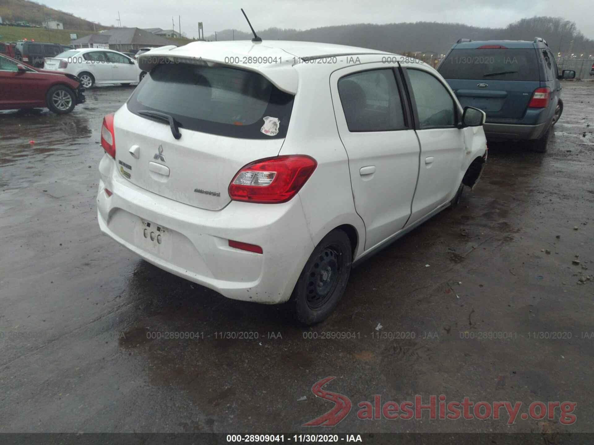 ML32A3HJ8JH007594 2018 MITSUBISHI MIRAGE