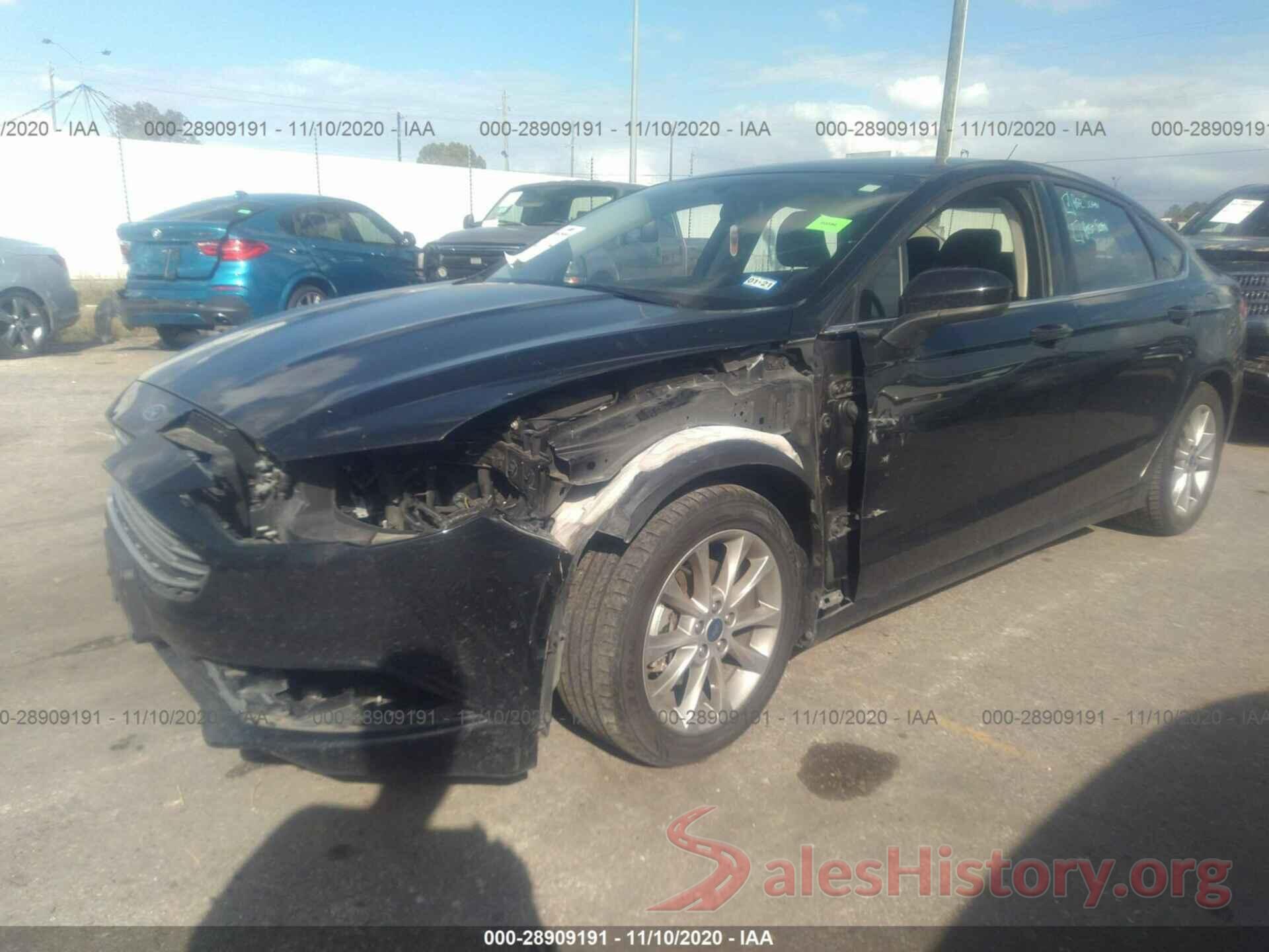 3FA6P0HD9HR397576 2017 FORD FUSION