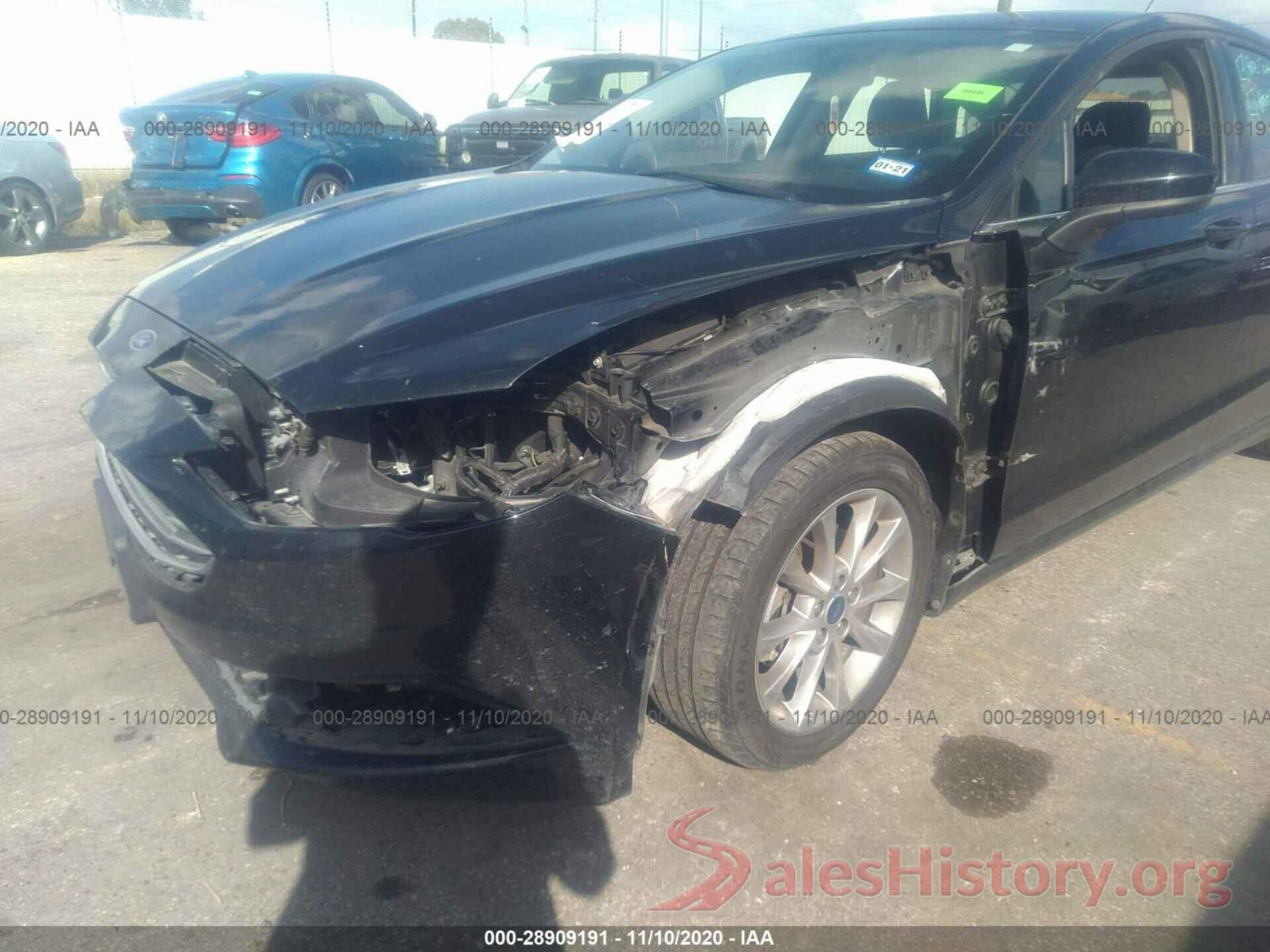 3FA6P0HD9HR397576 2017 FORD FUSION