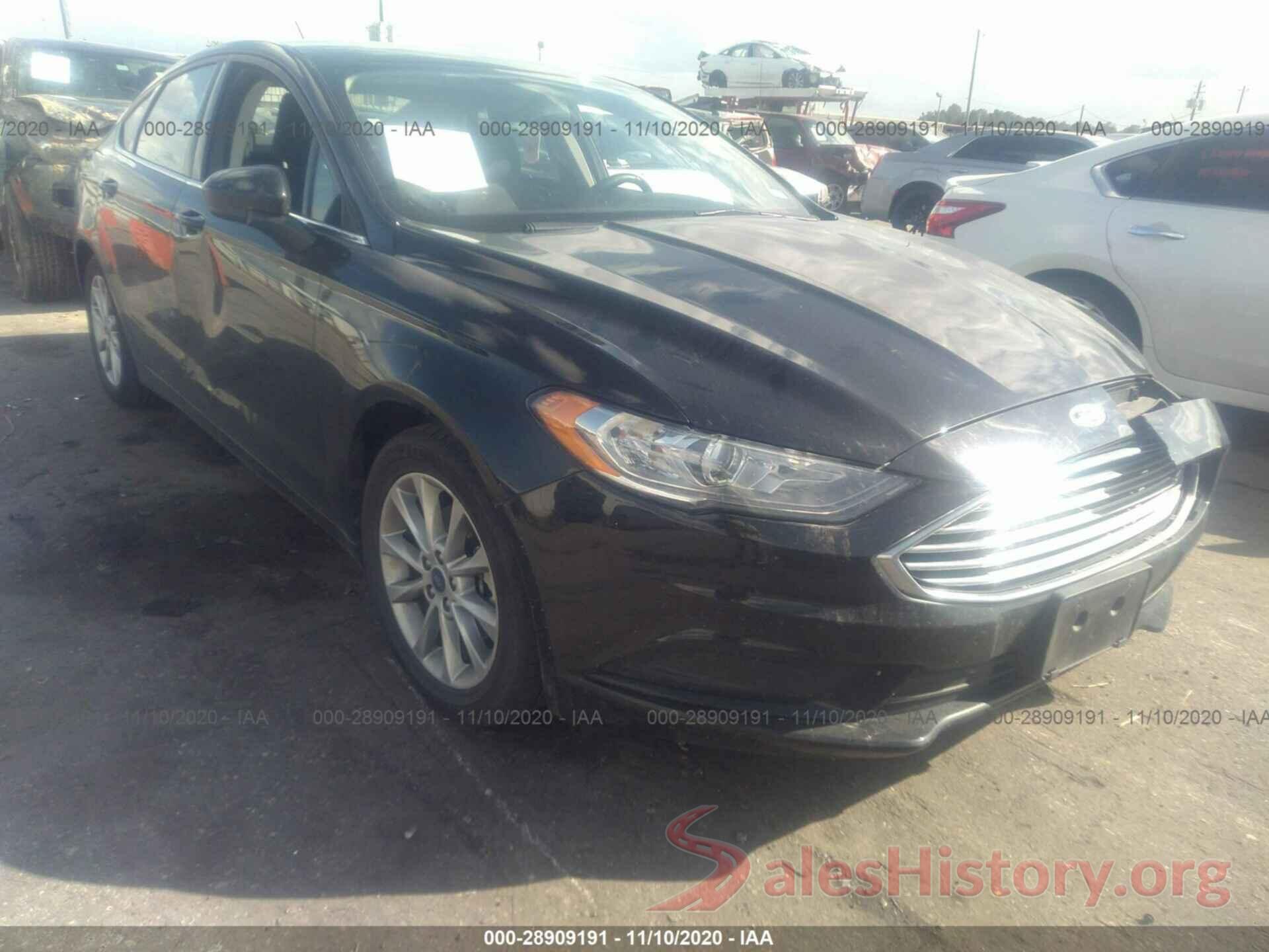 3FA6P0HD9HR397576 2017 FORD FUSION