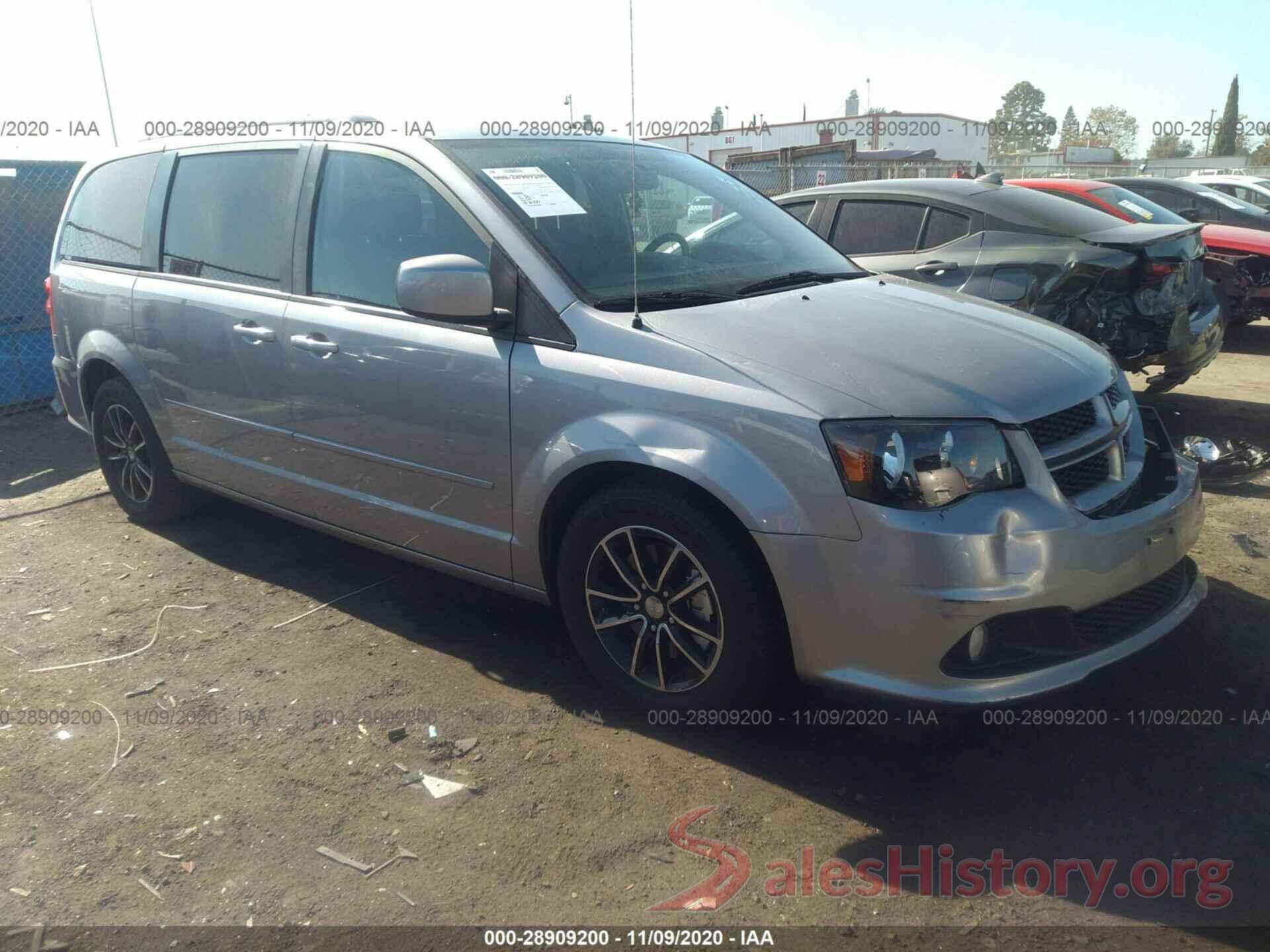 2C4RDGEG7HR639312 2017 DODGE GRAND CARAVAN