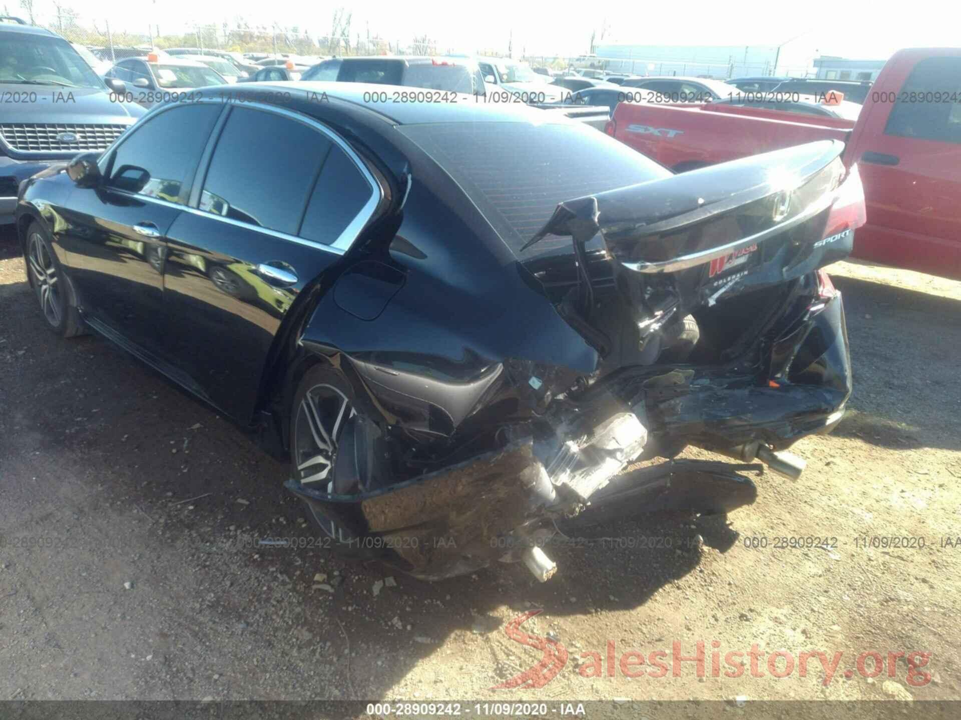 1HGCR2F55HA216192 2017 HONDA ACCORD SEDAN