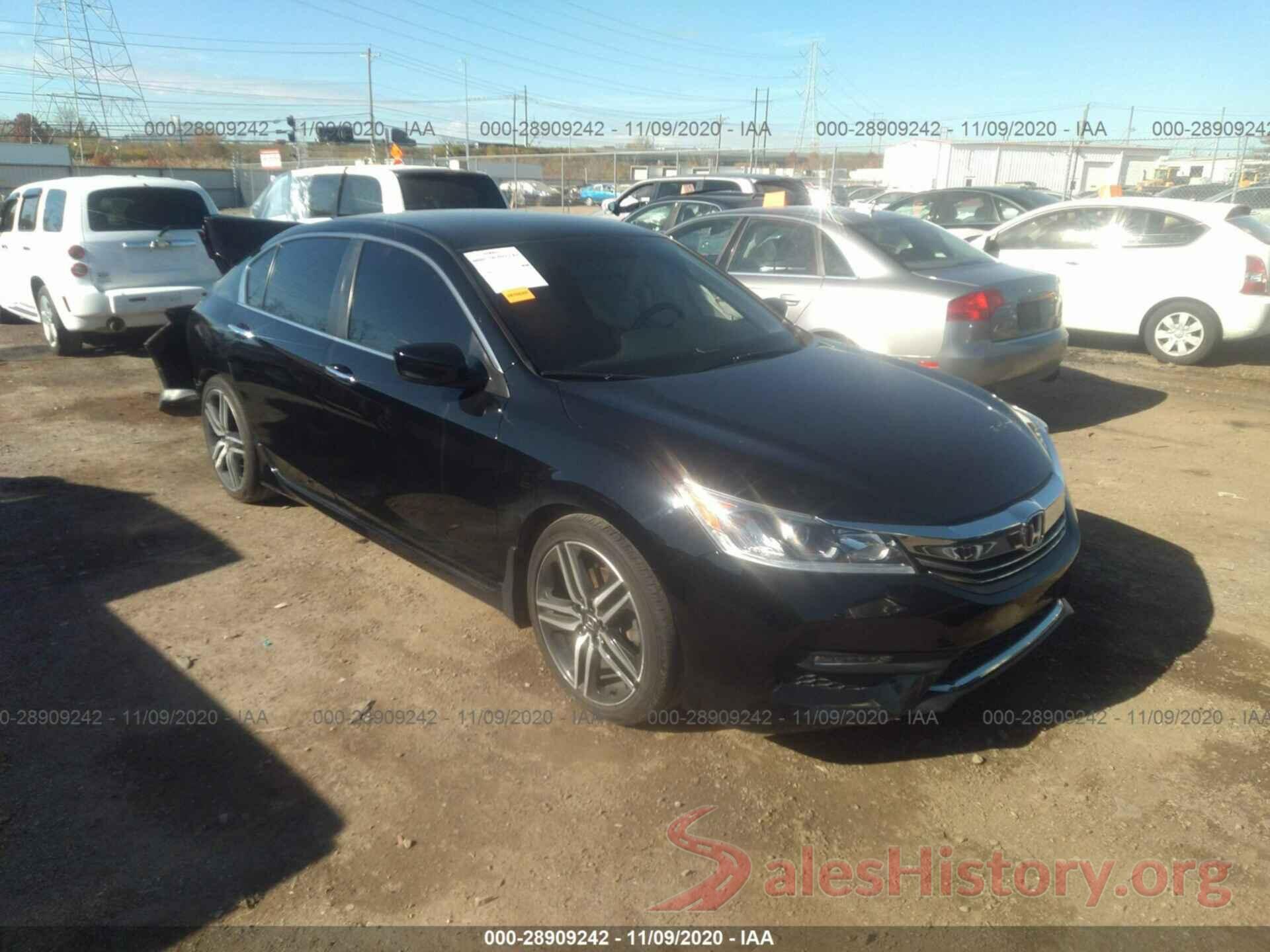 1HGCR2F55HA216192 2017 HONDA ACCORD SEDAN