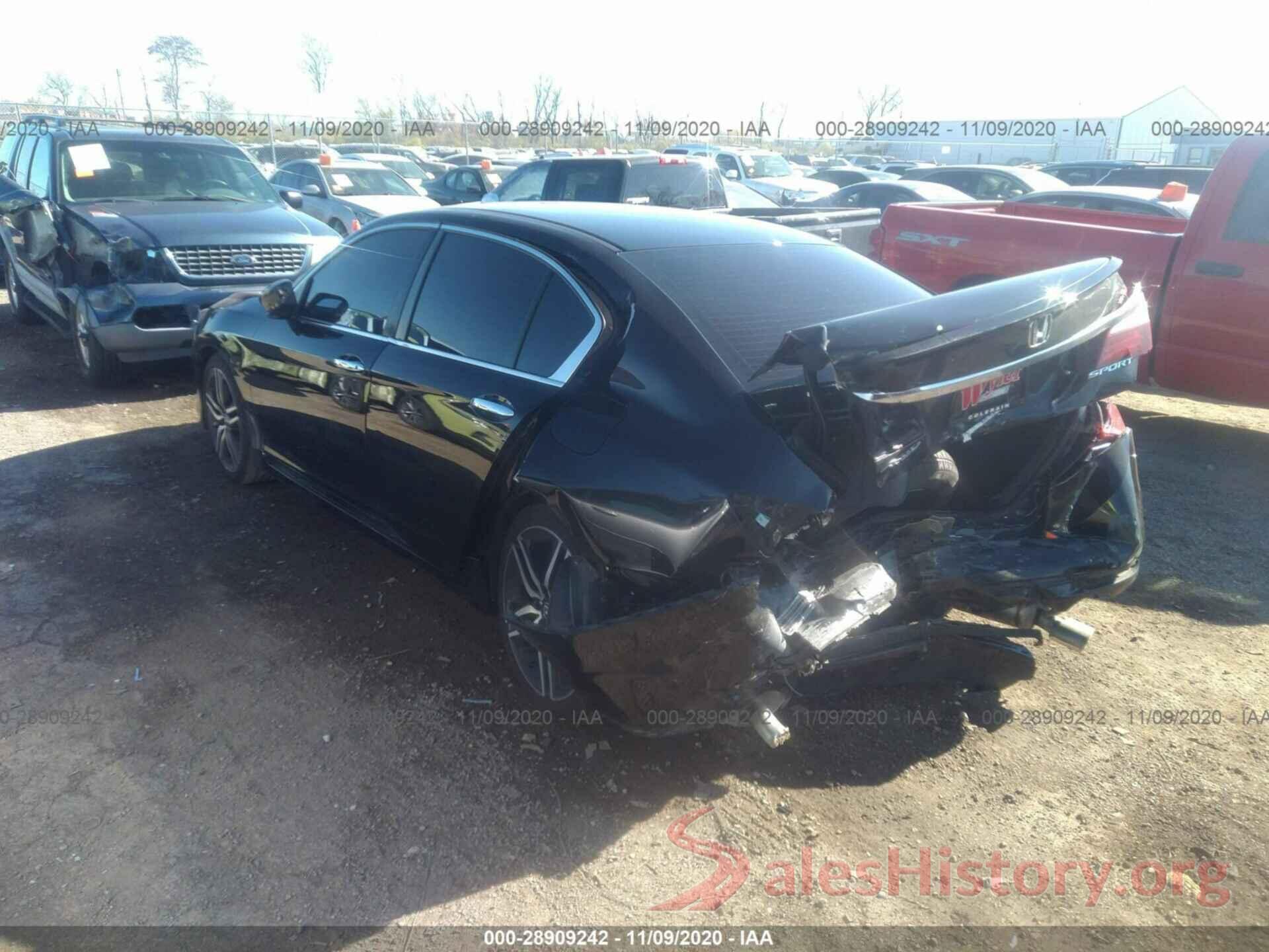 1HGCR2F55HA216192 2017 HONDA ACCORD SEDAN