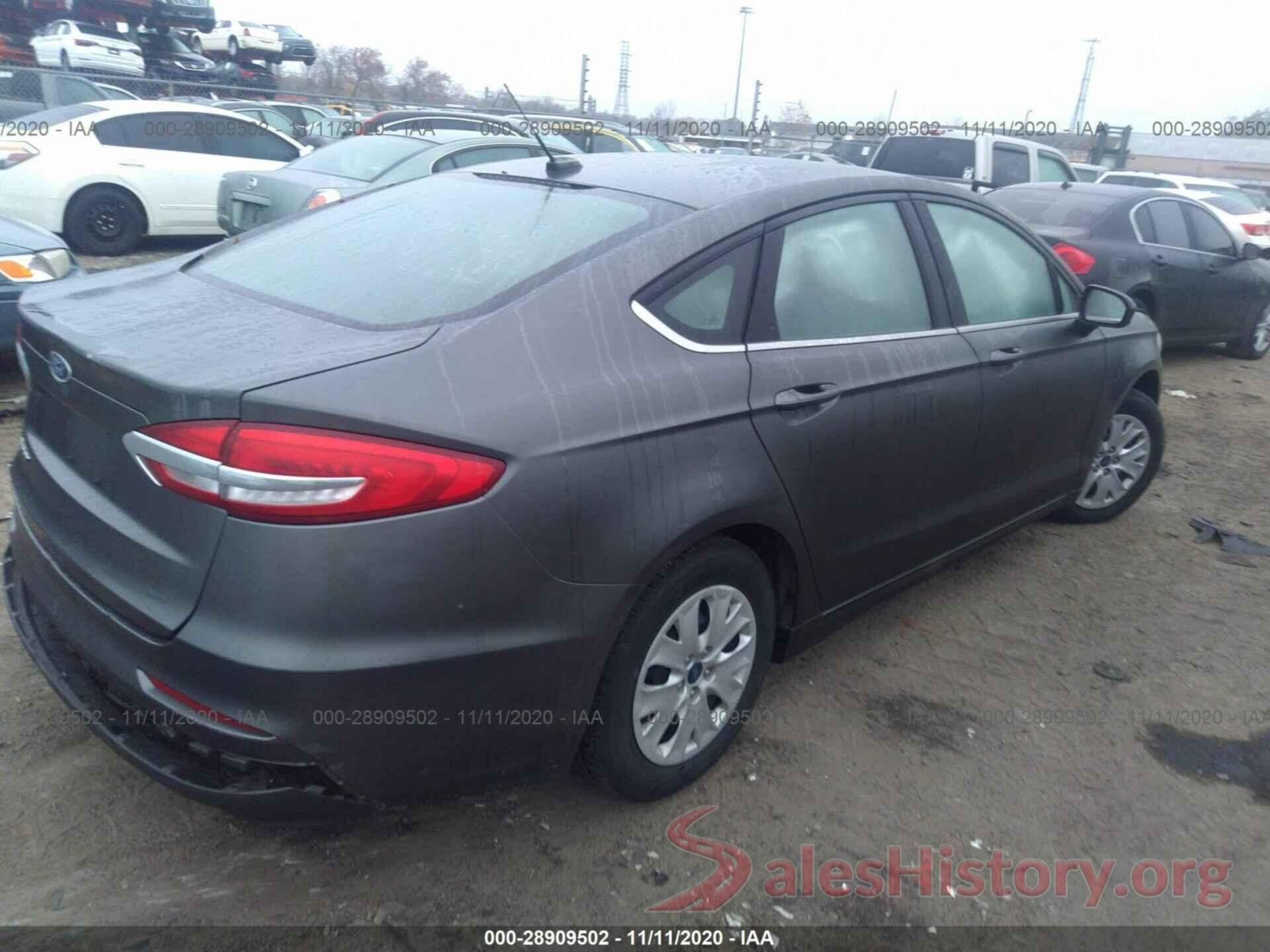 3FA6P0G76KR111475 2019 FORD FUSION