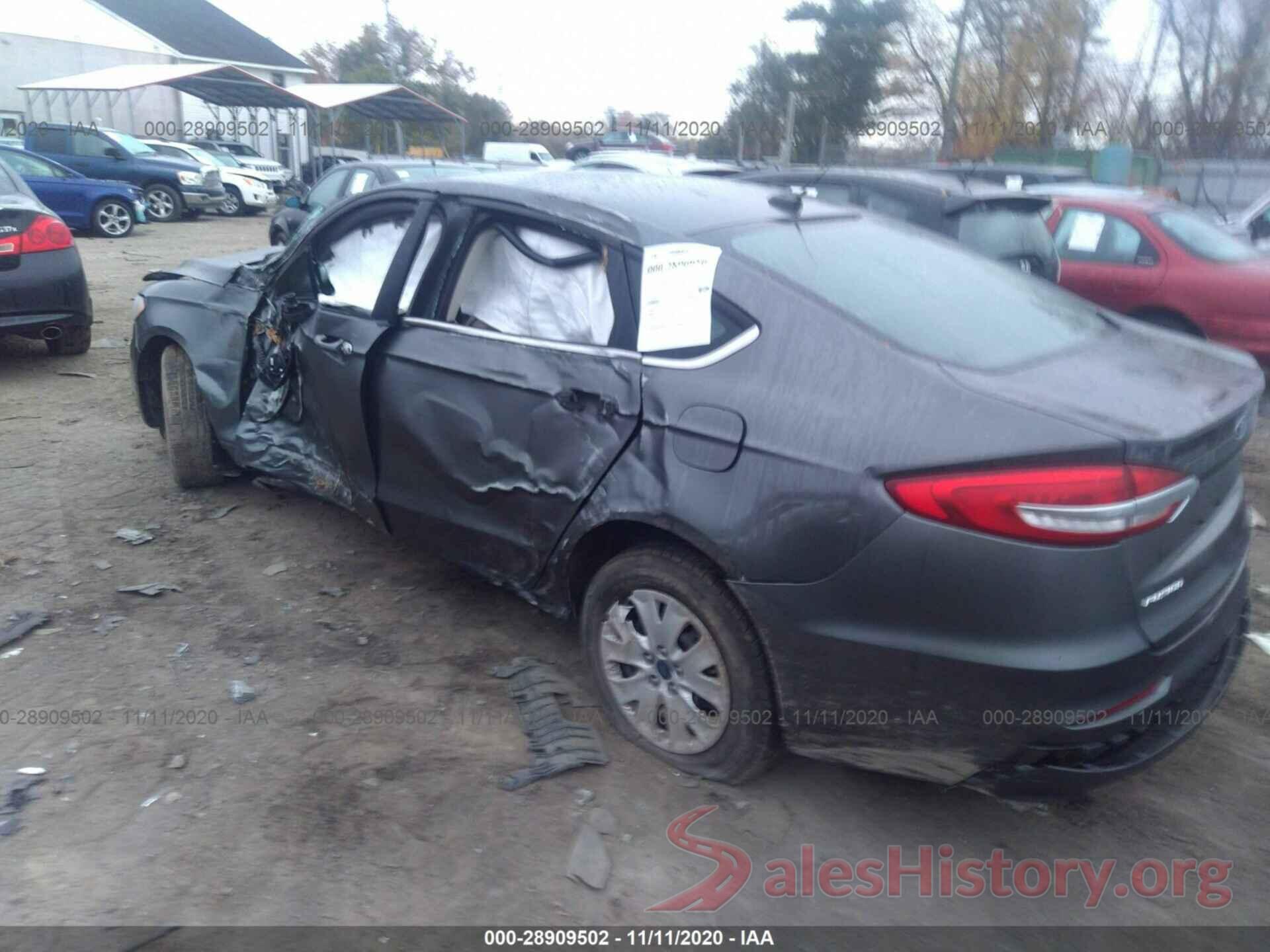 3FA6P0G76KR111475 2019 FORD FUSION