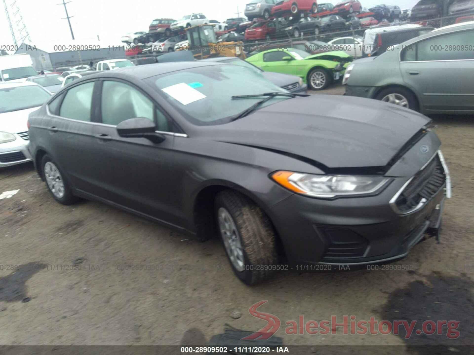 3FA6P0G76KR111475 2019 FORD FUSION