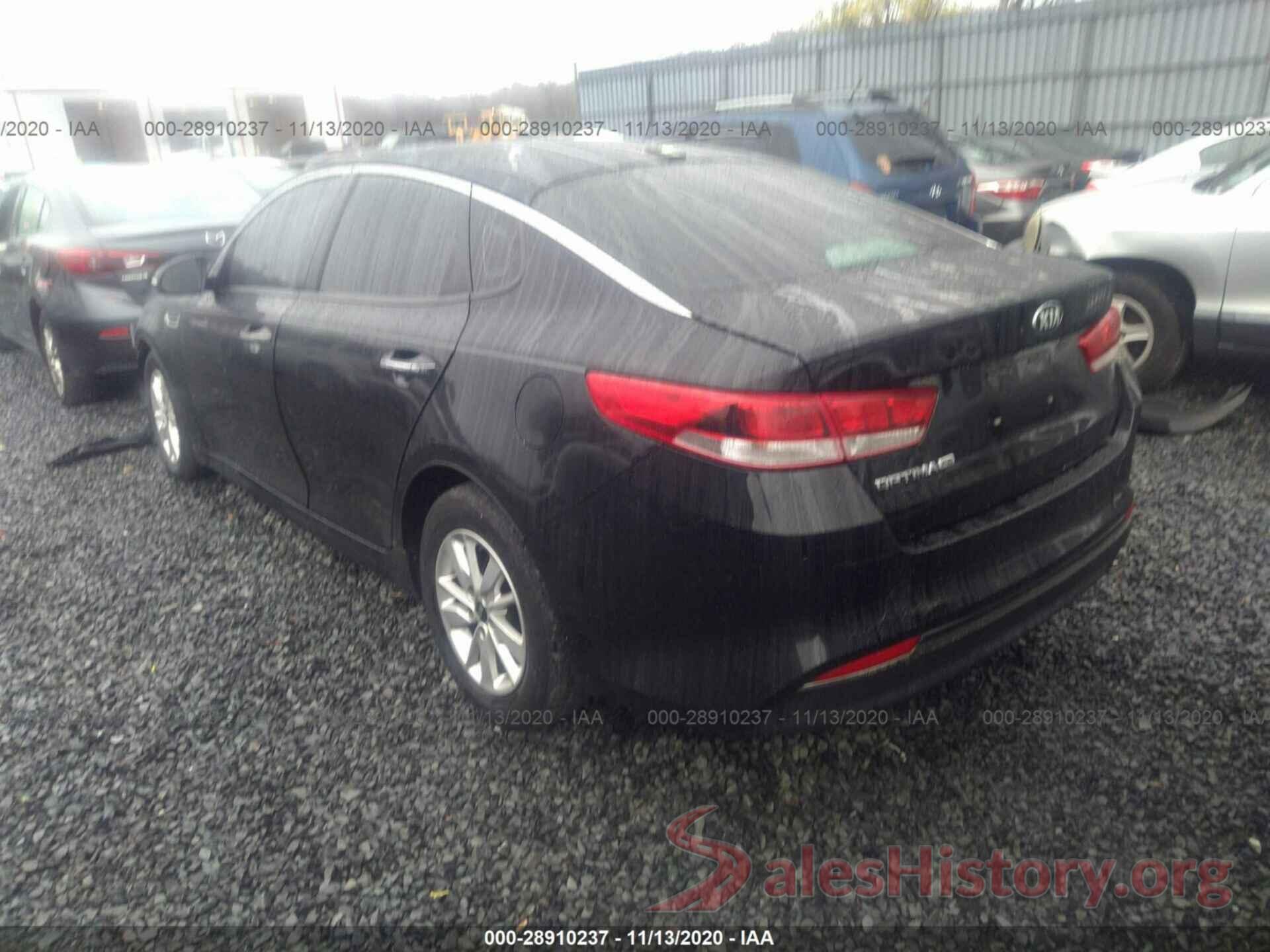 5XXGT4L33GG100170 2016 KIA OPTIMA