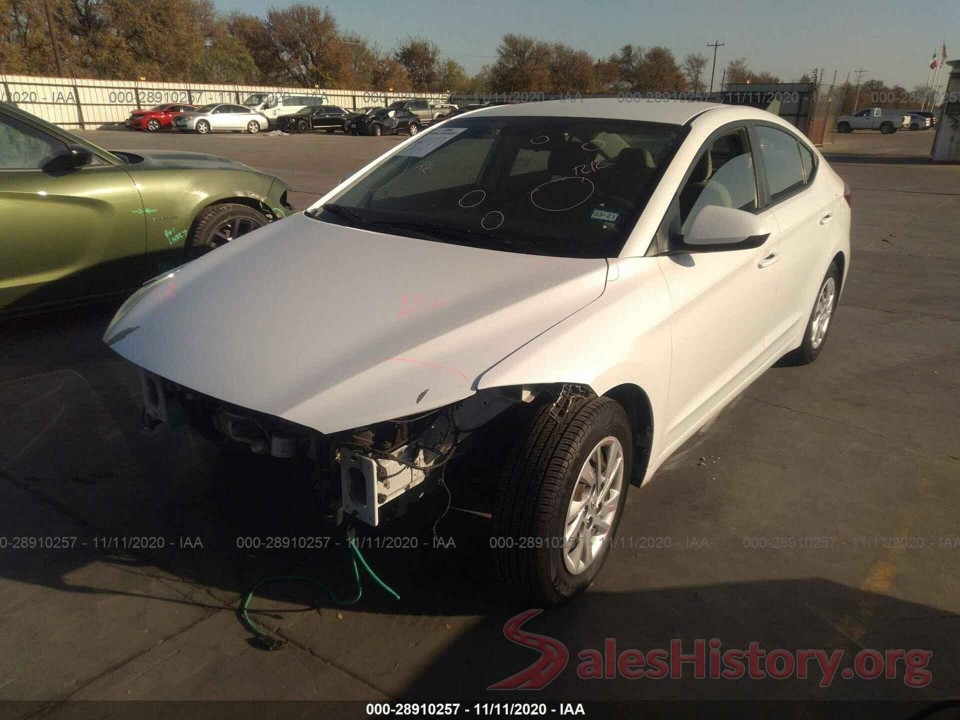 5NPD74LF3HH172736 2017 HYUNDAI ELANTRA