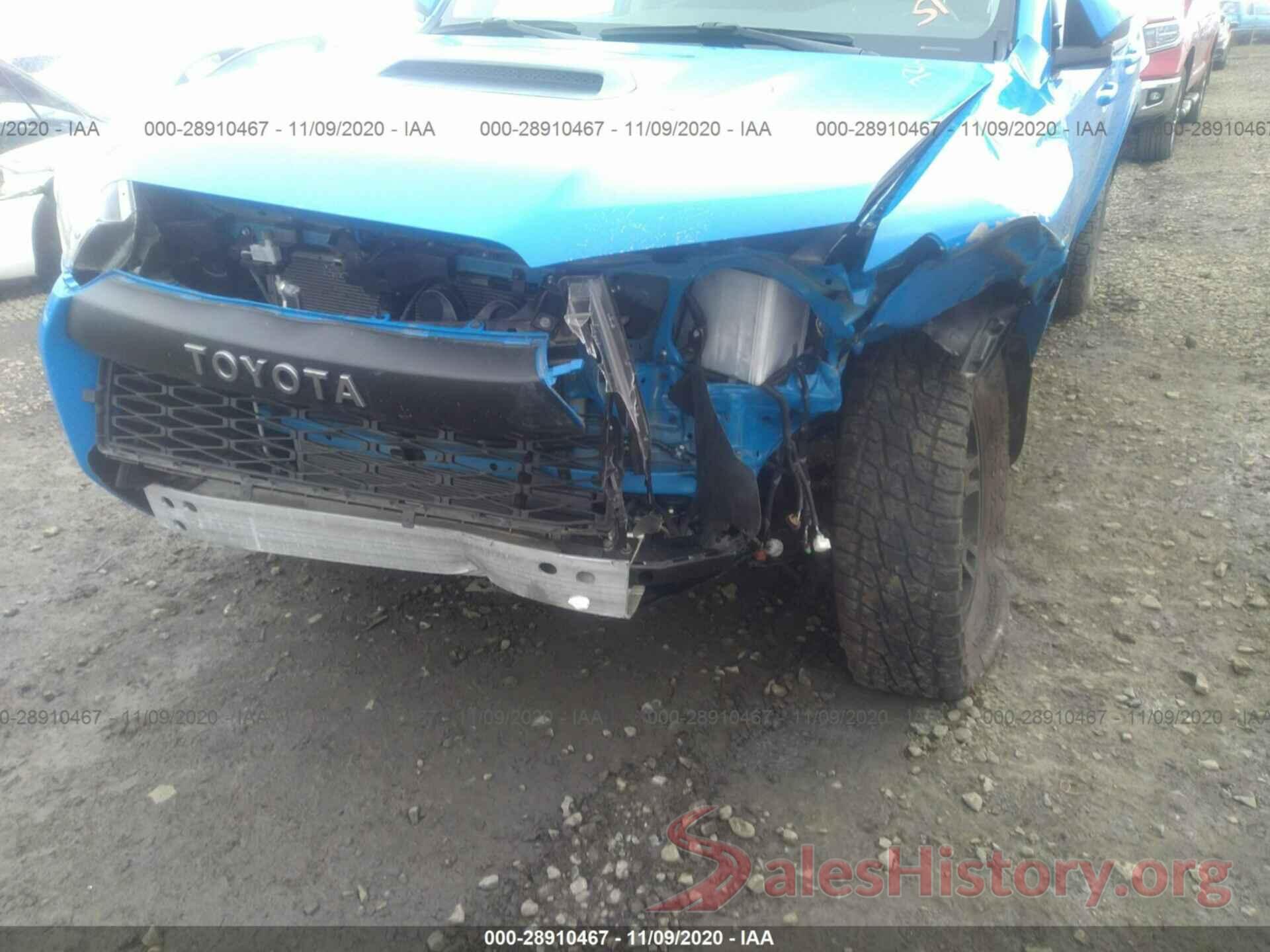 JTEBU5JR2K5708209 2019 TOYOTA 4RUNNER