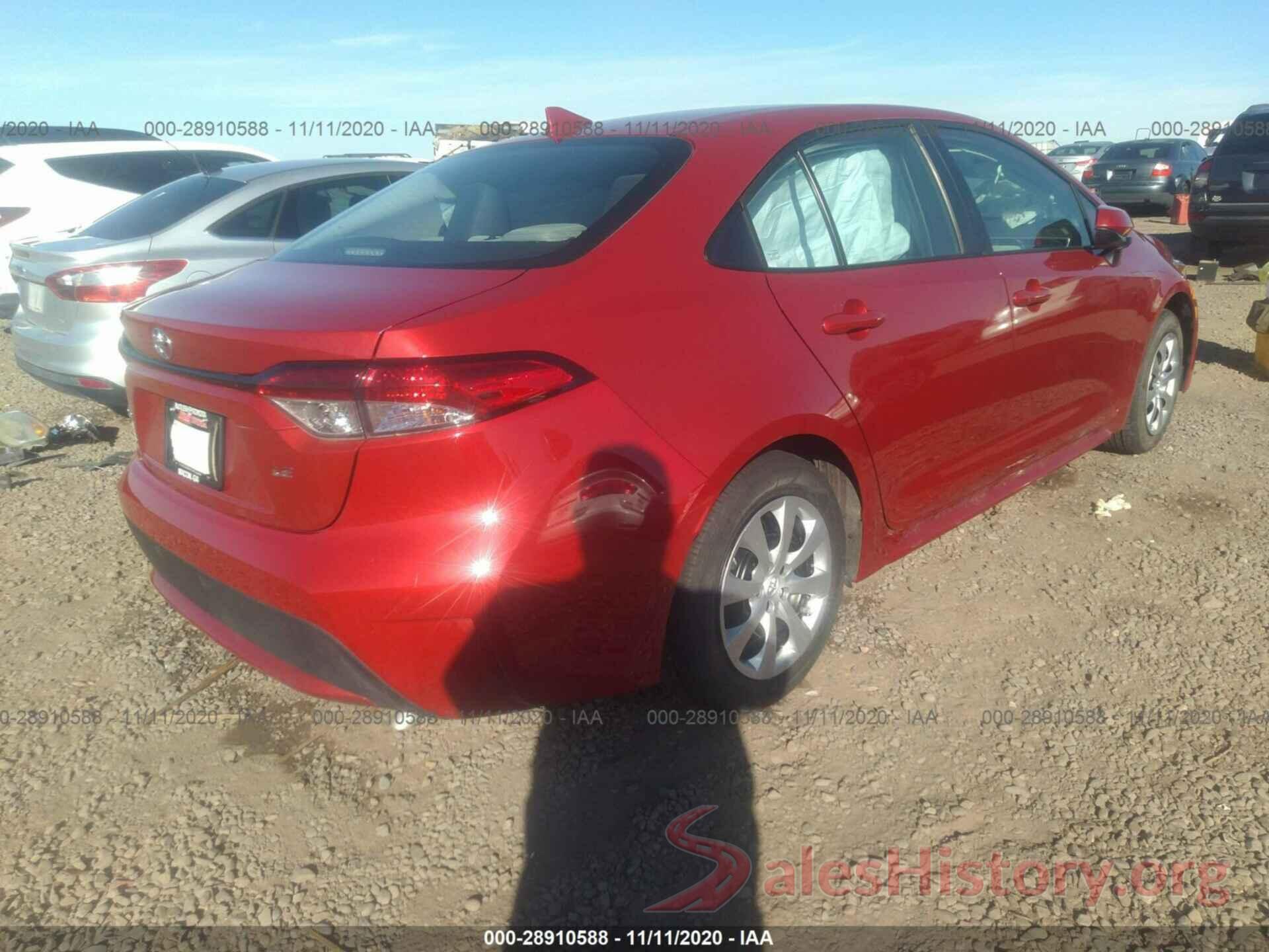 5YFEPRAE1LP093699 2020 TOYOTA COROLLA