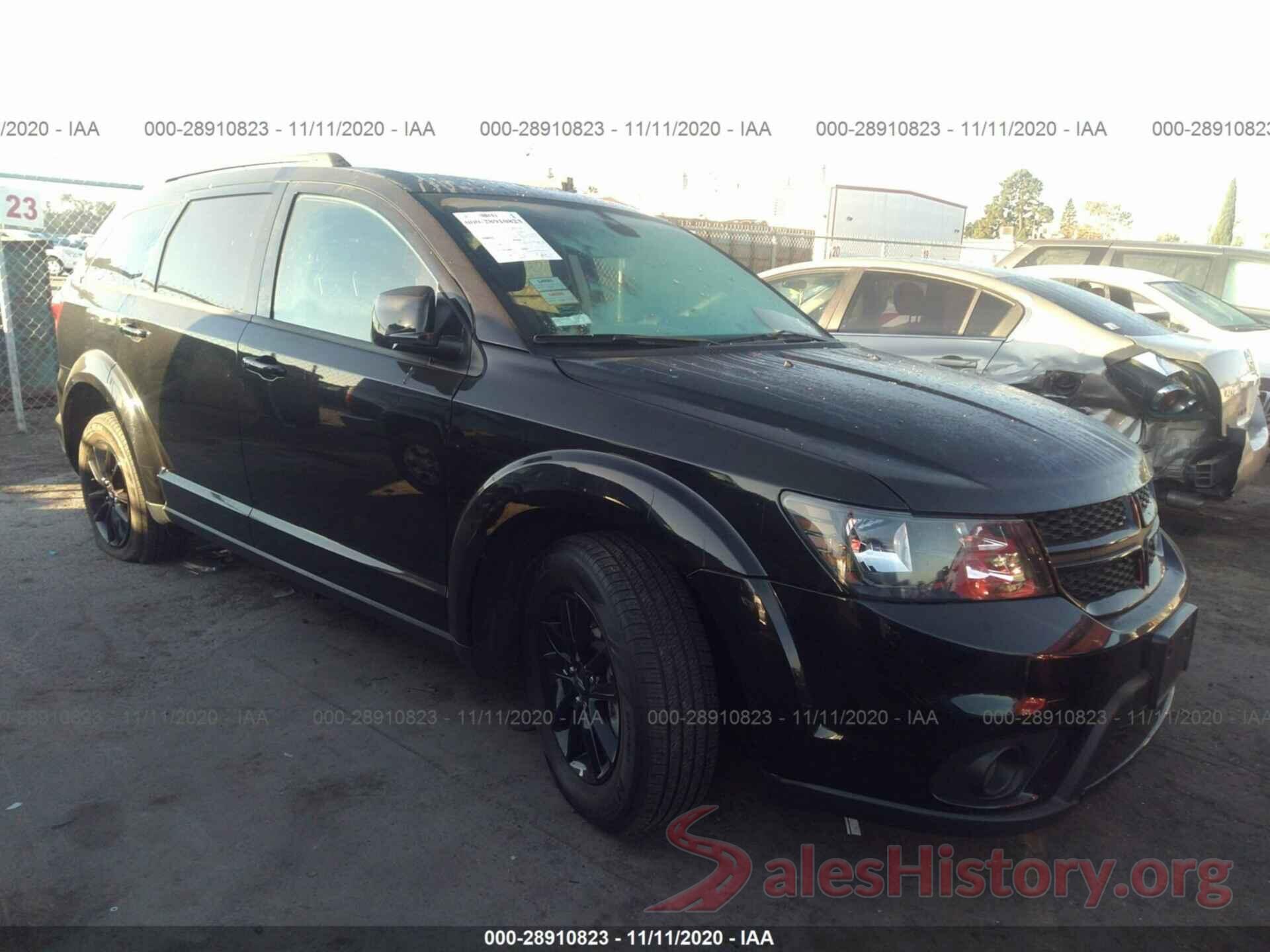 3C4PDCBB0KT833693 2019 DODGE JOURNEY