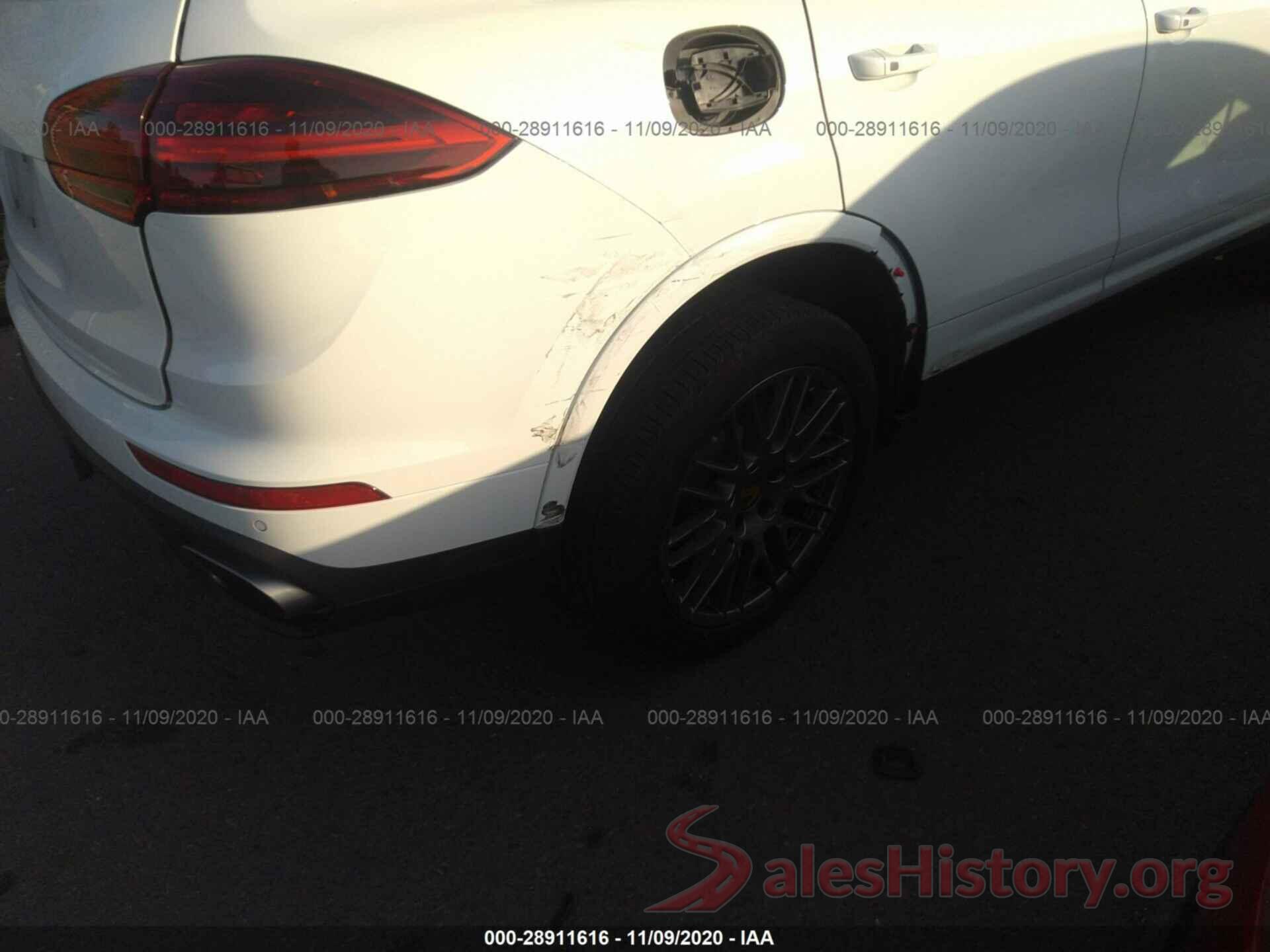 WP1AA2A20HKA84266 2017 PORSCHE CAYENNE