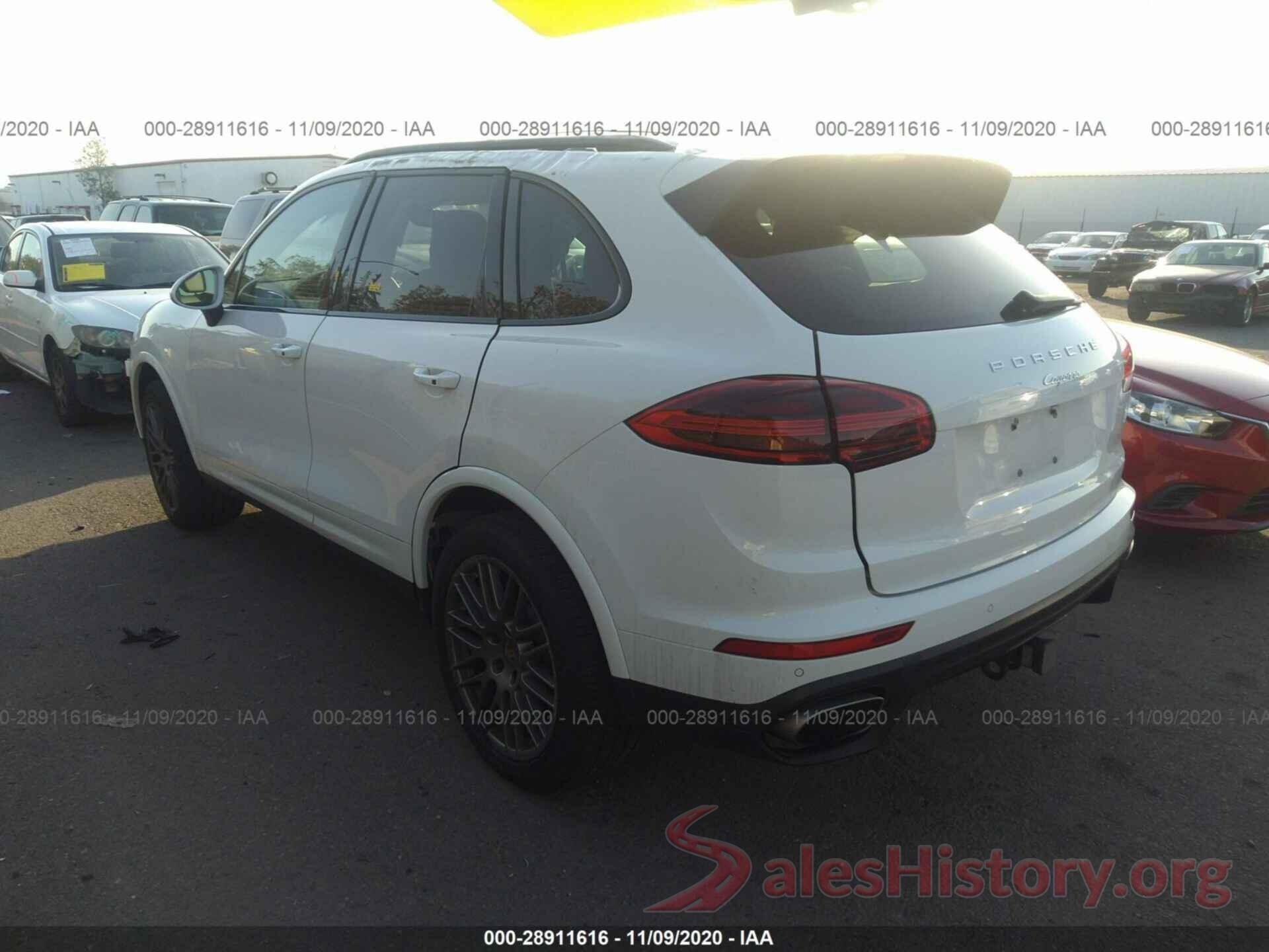 WP1AA2A20HKA84266 2017 PORSCHE CAYENNE