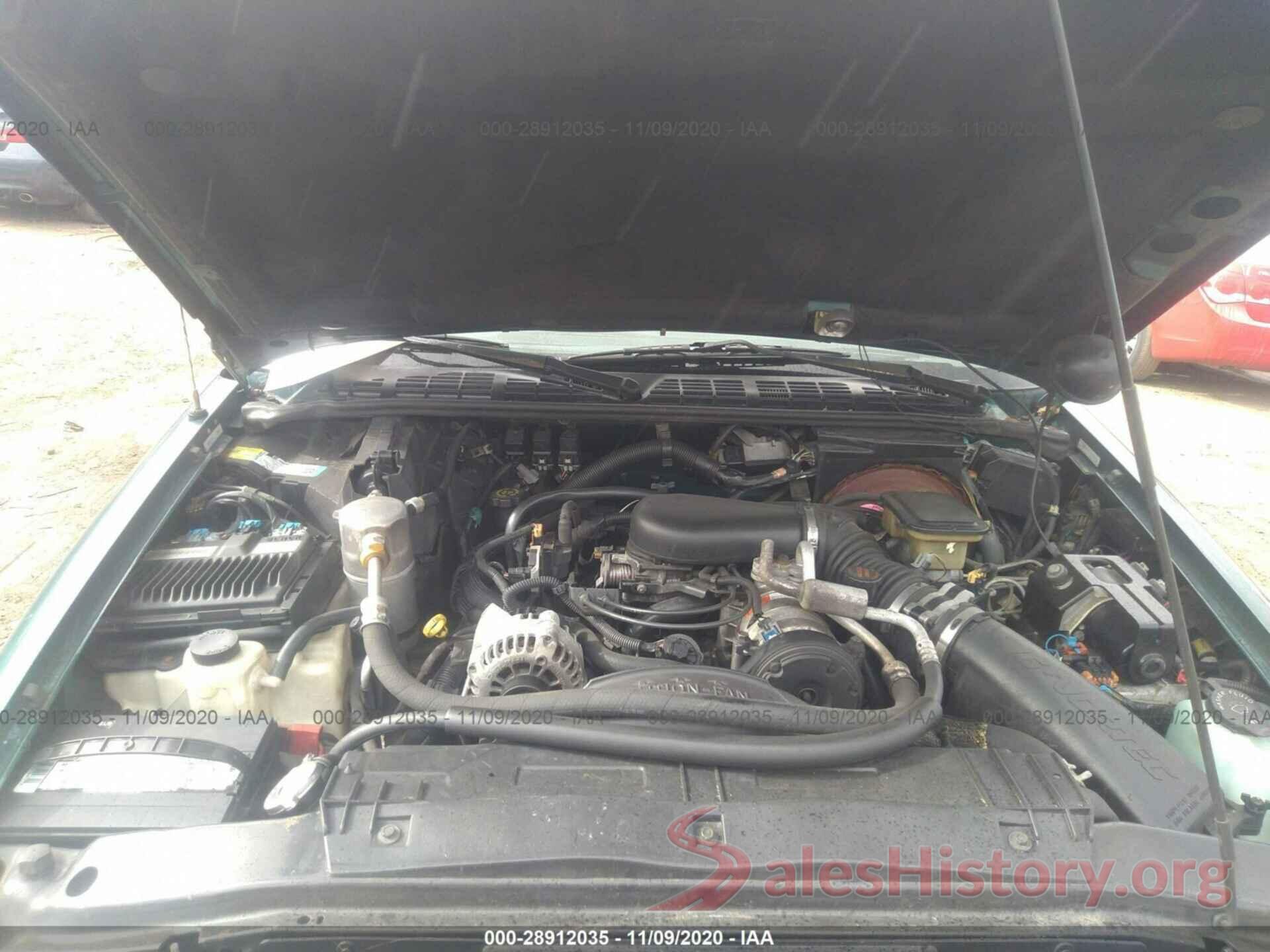 1GNDT13W6V2147943 1997 CHEVROLET BLAZER