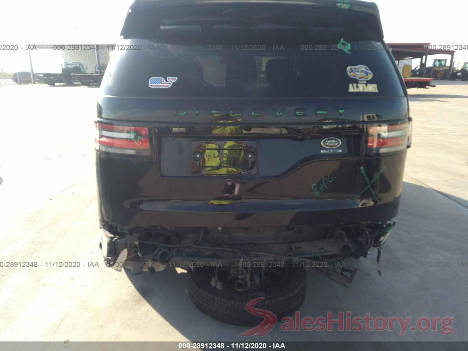 SALRR2RK8JA066152 2018 LAND ROVER DISCOVERY