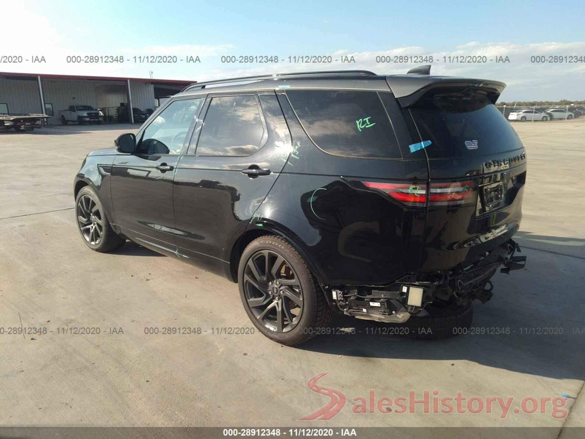 SALRR2RK8JA066152 2018 LAND ROVER DISCOVERY