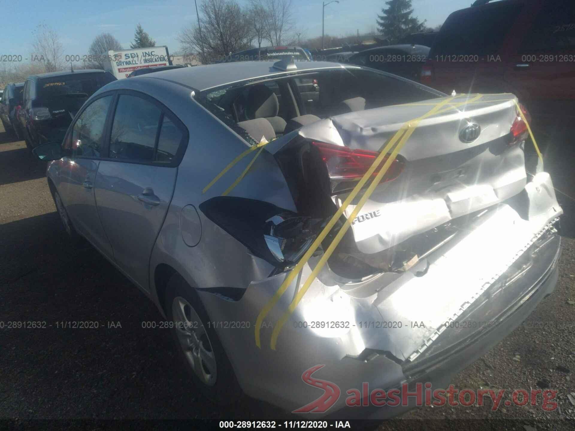 3KPFL4A73JE218219 2018 KIA FORTE