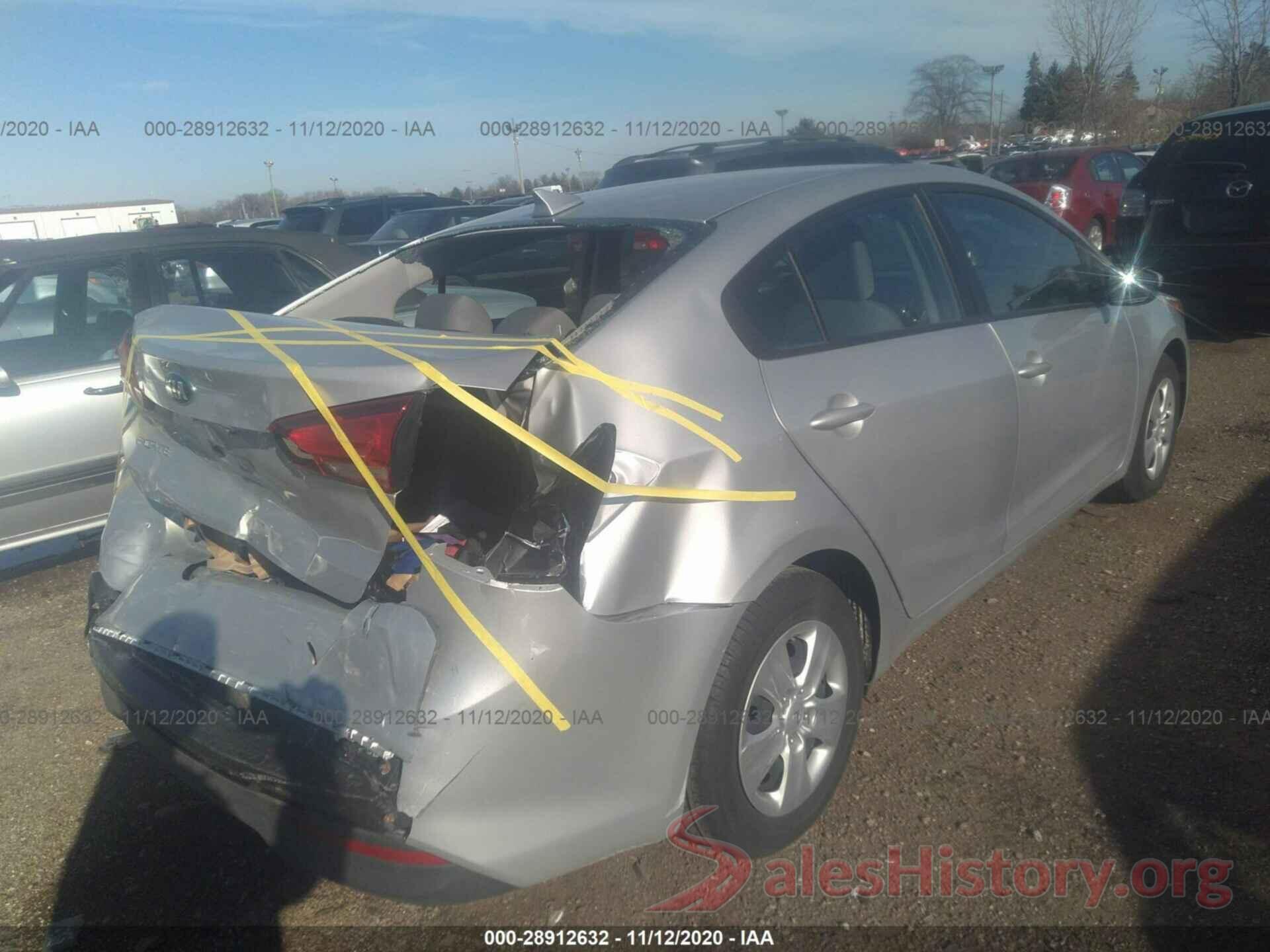 3KPFL4A73JE218219 2018 KIA FORTE